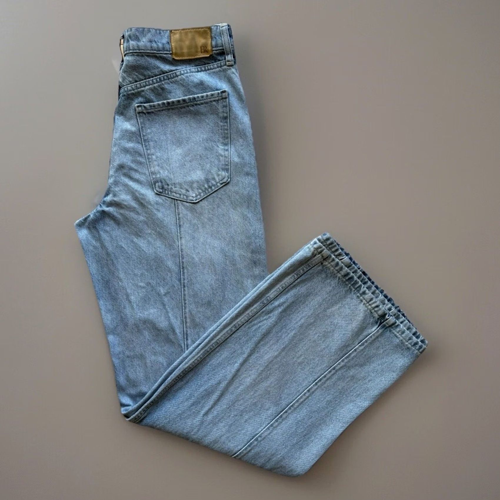 Banana Republic Banana Republic Jeans Women's 30 Blue Flare Bell Bottom Glam 90s New York Denim Cotton Zip Button Pocket Womens Regular Size 30- Inseam 33 in Size 30" / US 8 / IT 44 - 2 Thumbnail