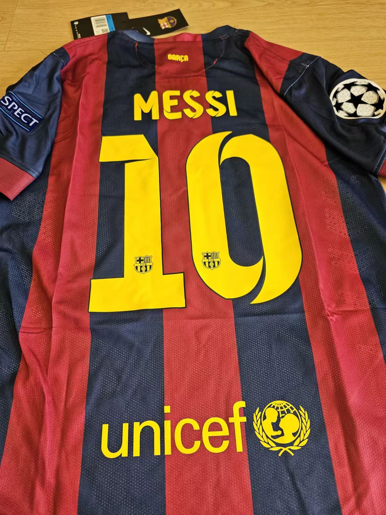 Other 2015 Barcelona 10 Messi Jersey Home M Size US M / EU 48-50 / 2 - 4 Thumbnail