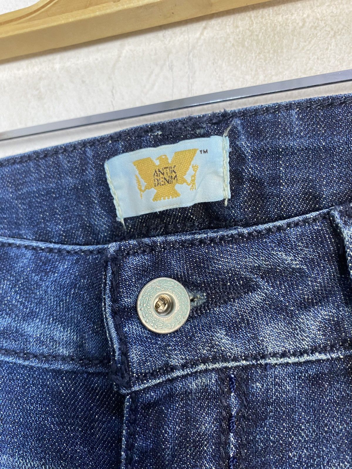 Antik Denim Hype Antik Denim Indigo Jeans Embroidery Logo Size 31" - 5 Thumbnail