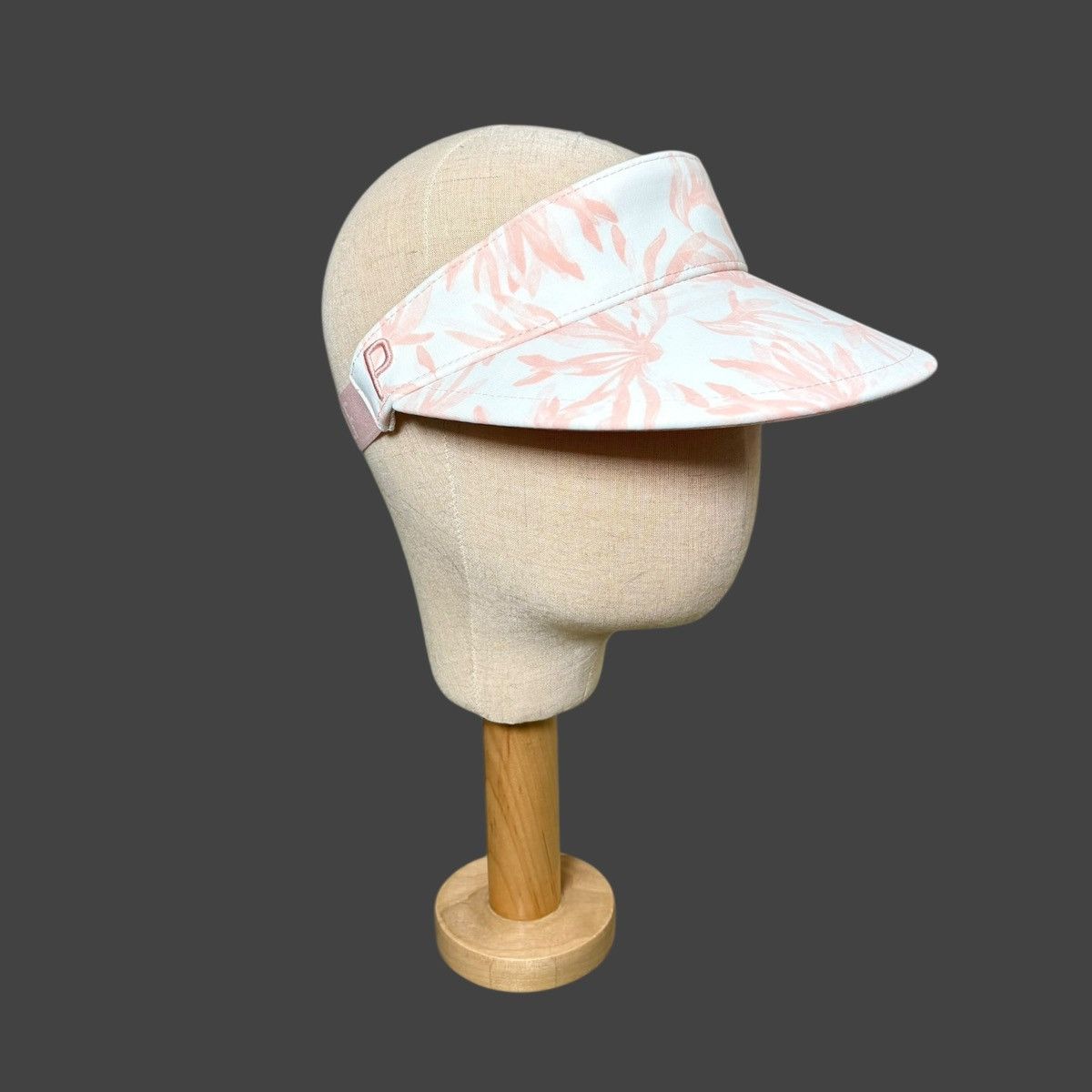 Puma Puma Women’s Pink Floral Graphic Tour Adjustable Golf Visor Size ONE SIZE - 2 Thumbnail