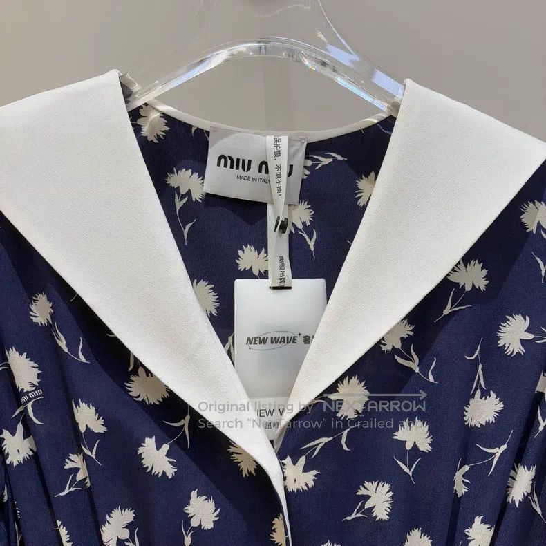 Miu Miu Miu Miu Dress with Bubble Sleeves Size XS / US 0-2 / IT 36-38 - 3 Thumbnail