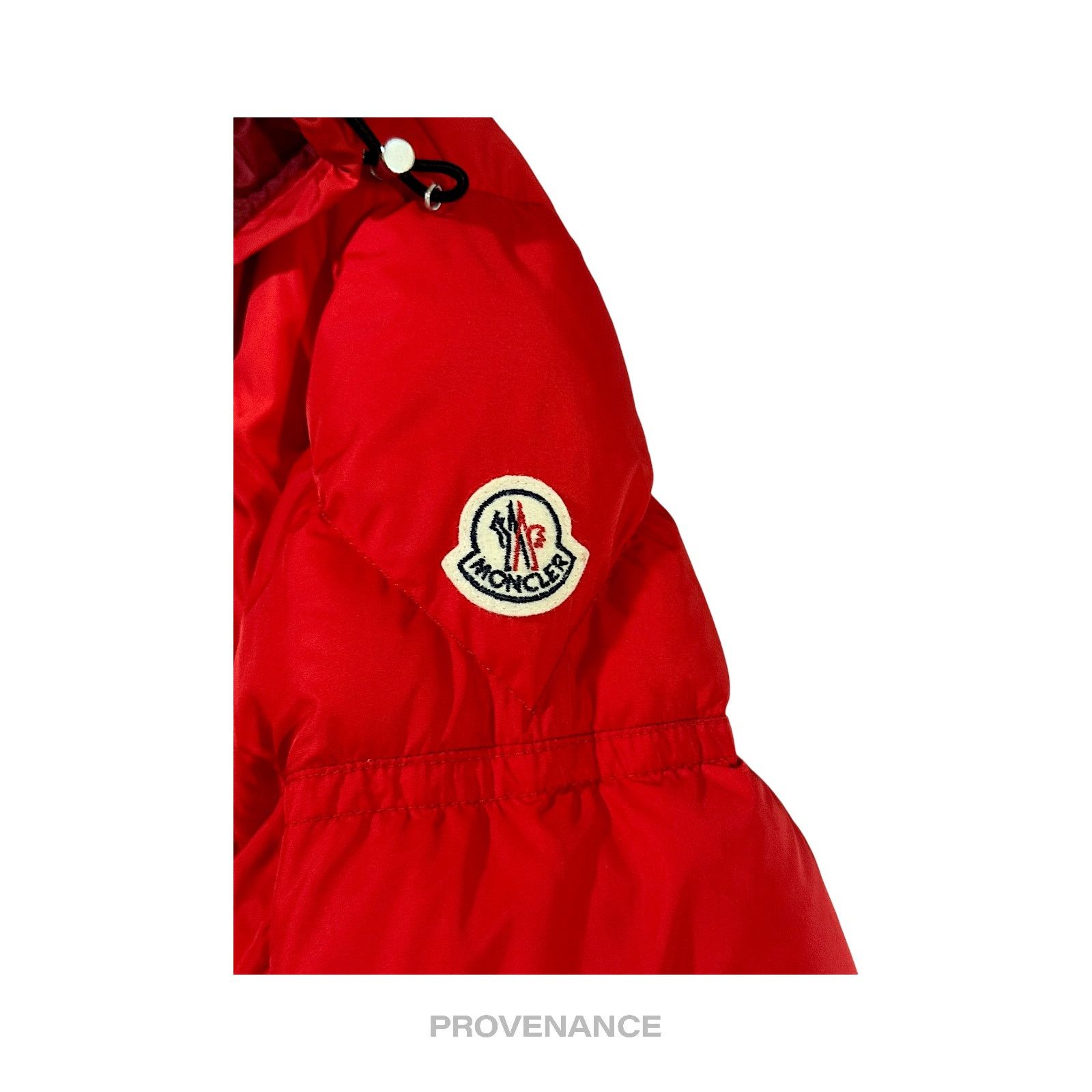 Moncler 🔴 Moncler Brel Down Puffer Bomber Jacket Coat - Red 3 L Size US L / EU 52-54 / 3 - 10 Thumbnail