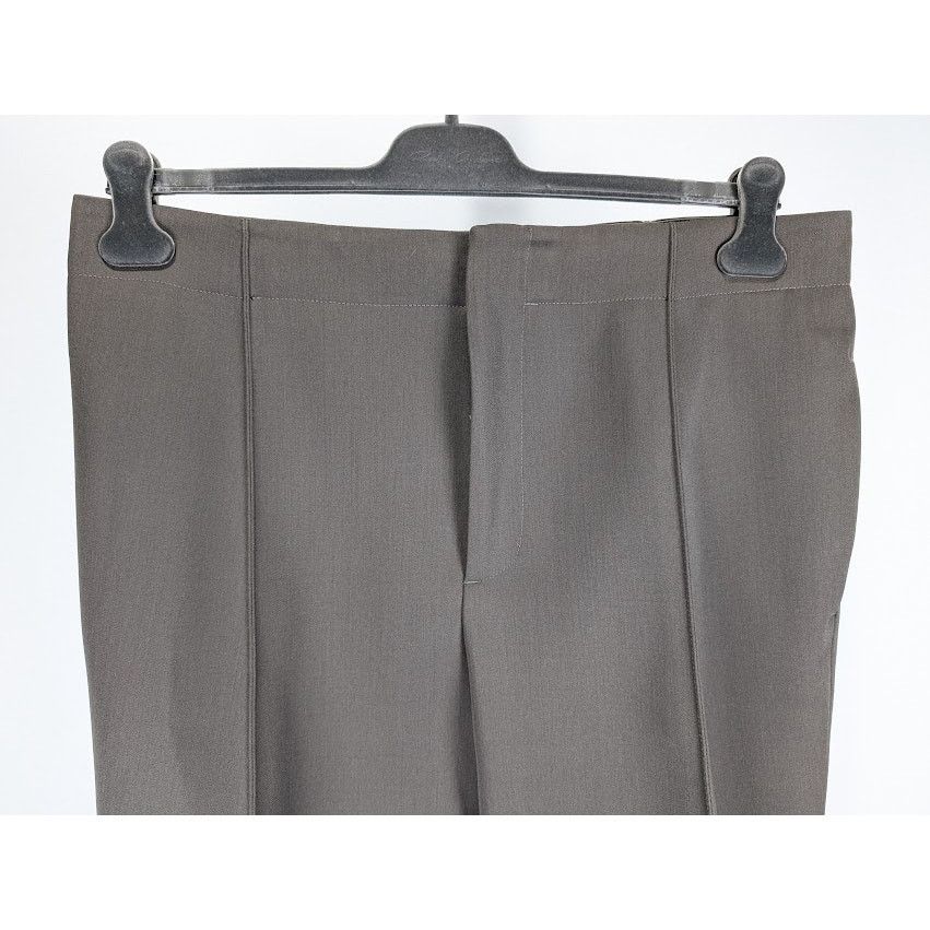 Bottega Veneta o1rshd1 Compact Wool Trousers in Olive Size US 36 / EU 52 - 9 Thumbnail