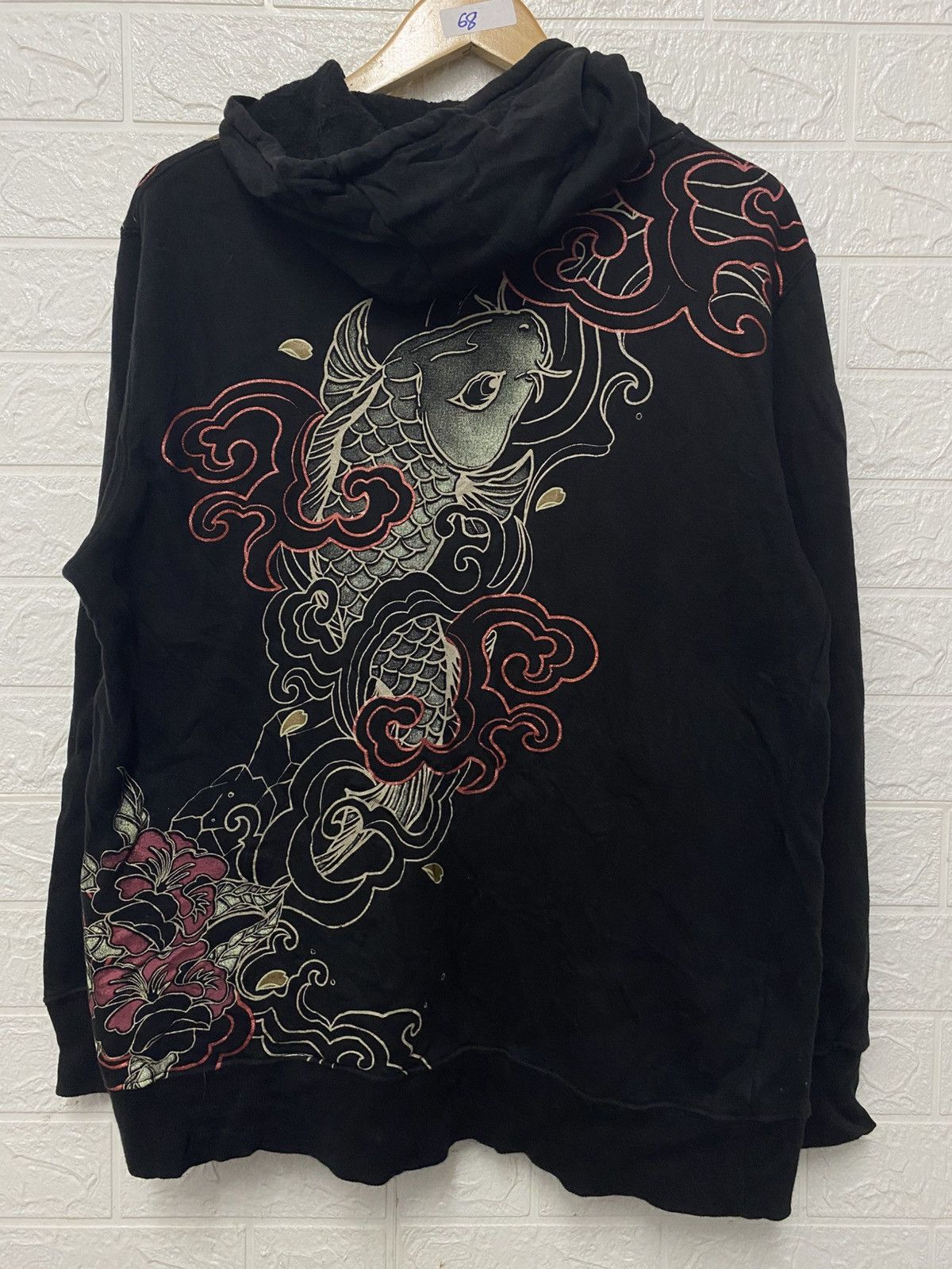 Japanese Brand VINTAGE JAPANESE KOI FISH Size US XXL / EU 58 / 5 - 1 Thumbnail