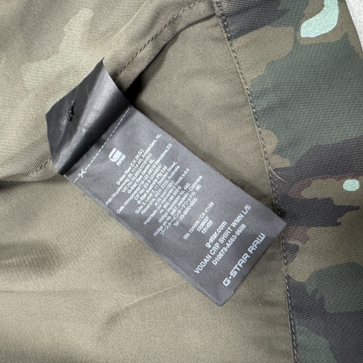 G-Star G-Star RAW Vodan CRP Women Camo Long Sleeve Button Shirt Size S / US 4 / IT 40 - 14 Thumbnail