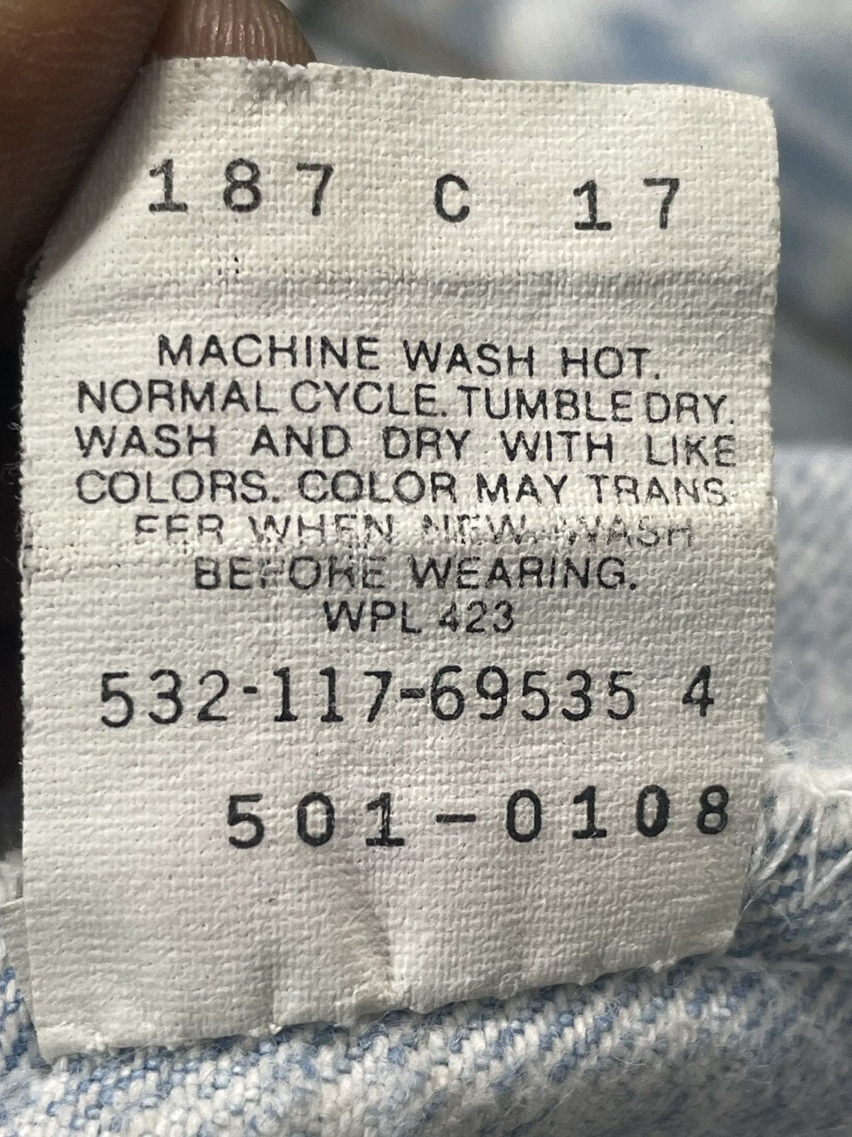 Levi's Vintage Levis 501 Acid Wash 90s Size US 29 - 8 Thumbnail