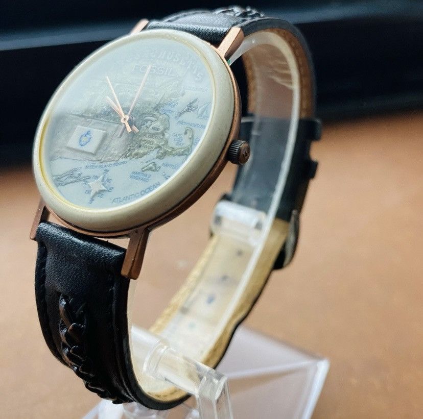 Fossil 1995 FOSSIL MASSACHUSETTS STONE WATCH BW-6761 Size ONE SIZE - 3 Thumbnail