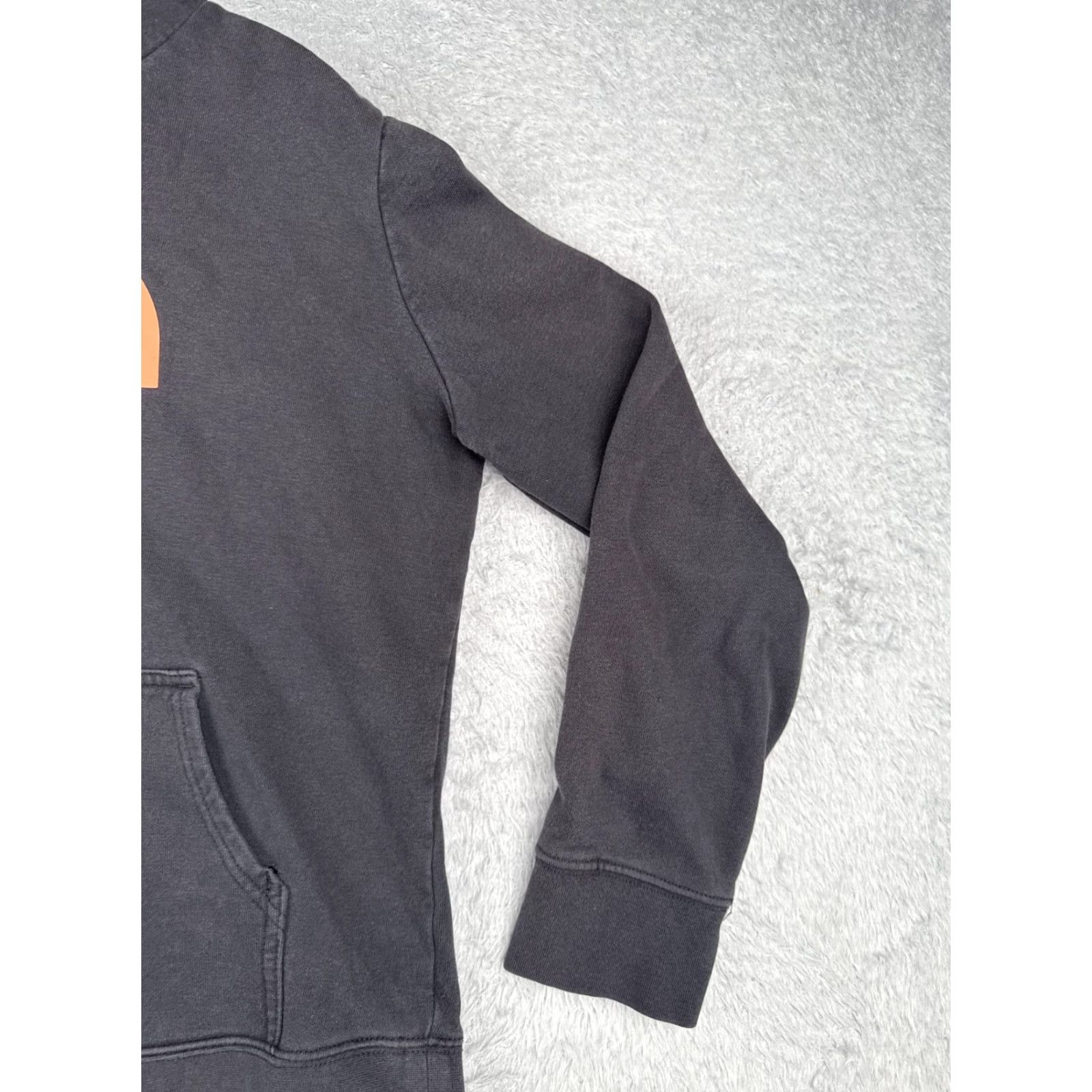 The North Face The North Face Hoodie Womens L Black Pullover Pocket Logo Sweatshirt Cotton Jersey Crew Neck Size L / US 10 / IT 46 - 2 Thumbnail