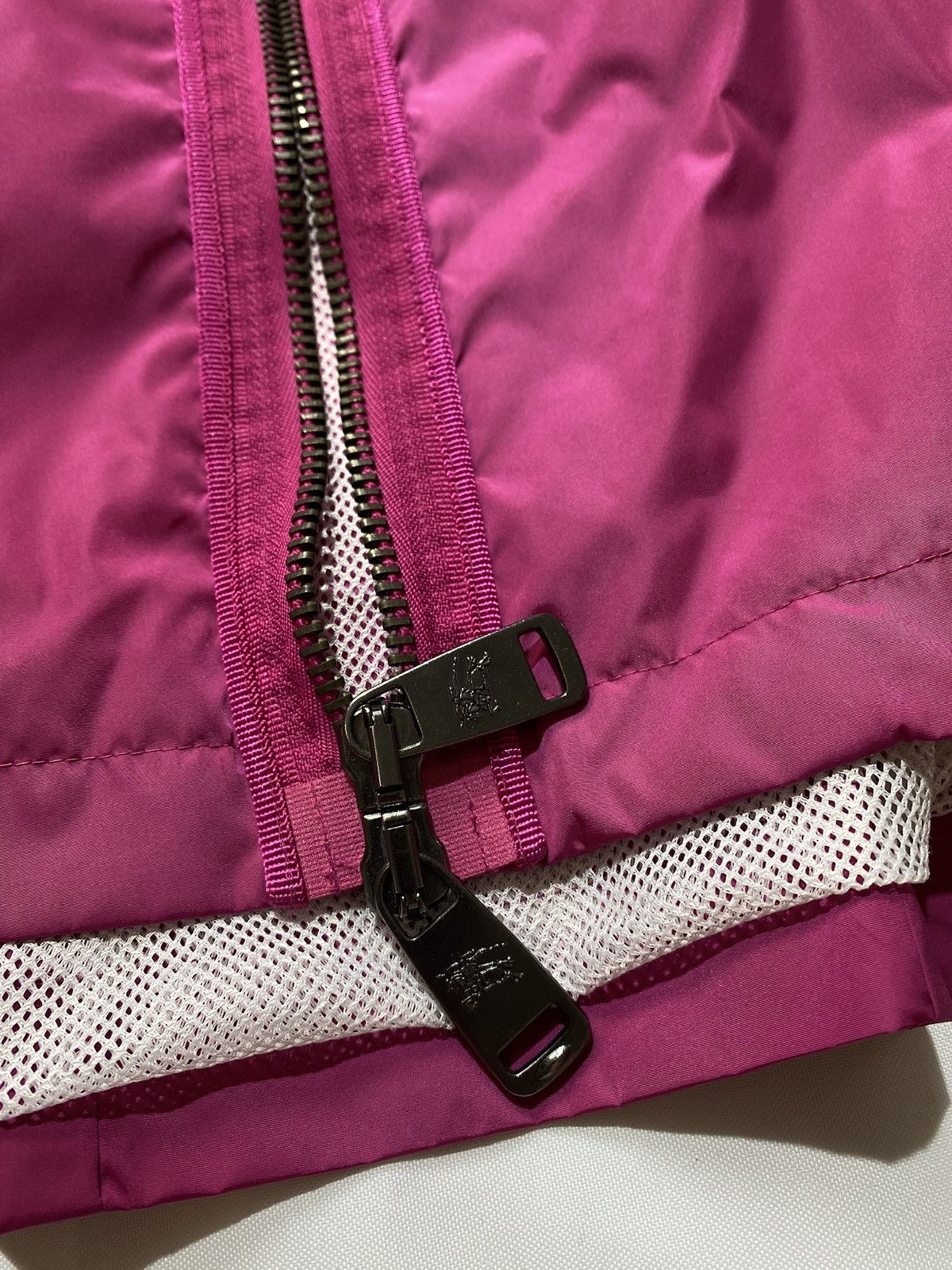 Burberry × Vintage burberry nylon pink 3/4 cropp sleeve jacket Size L / US 10 / IT 46 - 6 Thumbnail