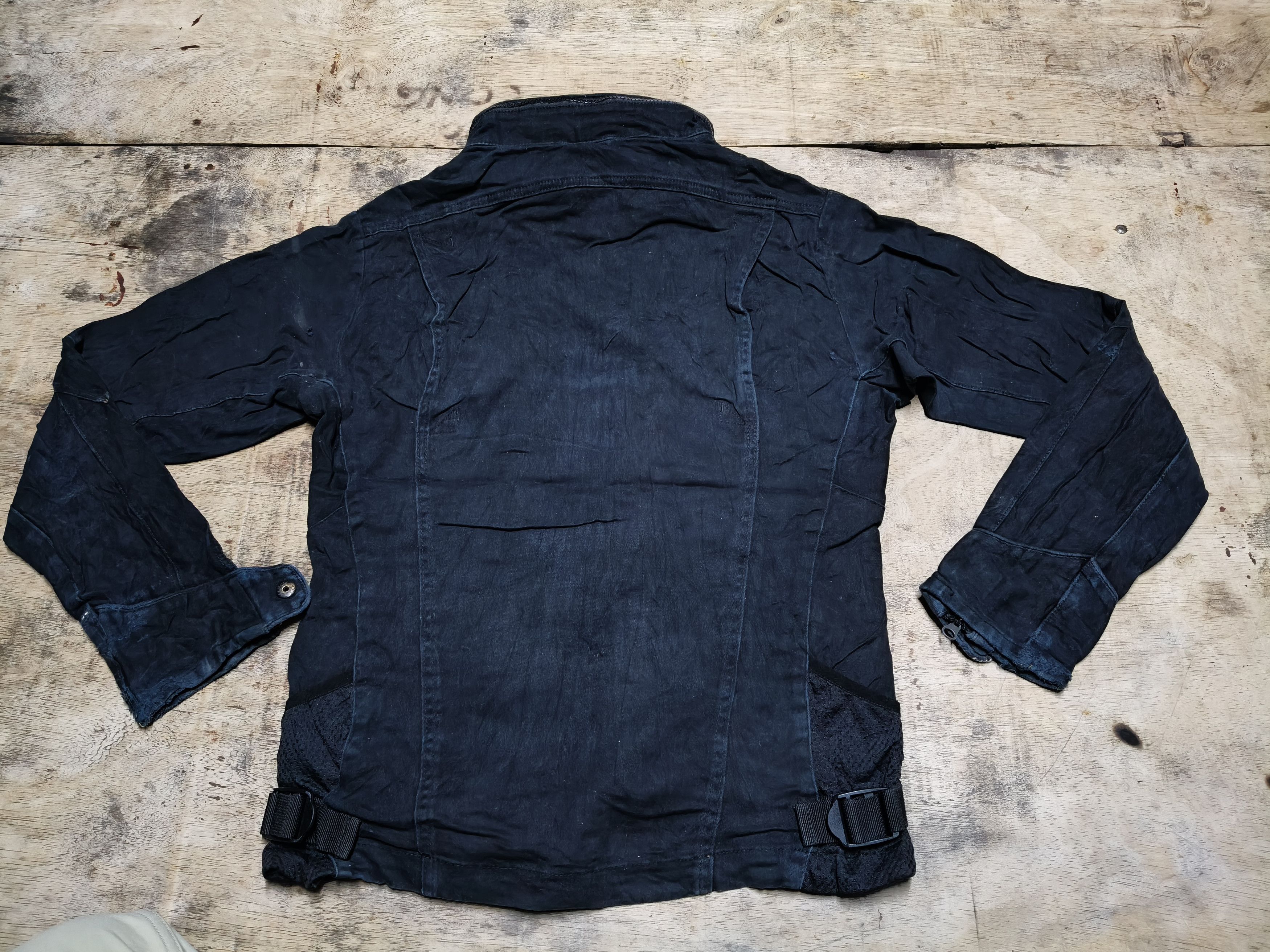 Japanese Brand Fieldcore Denim Stretch Jacket Size US L / EU 52-54 / 3 - 4 Thumbnail