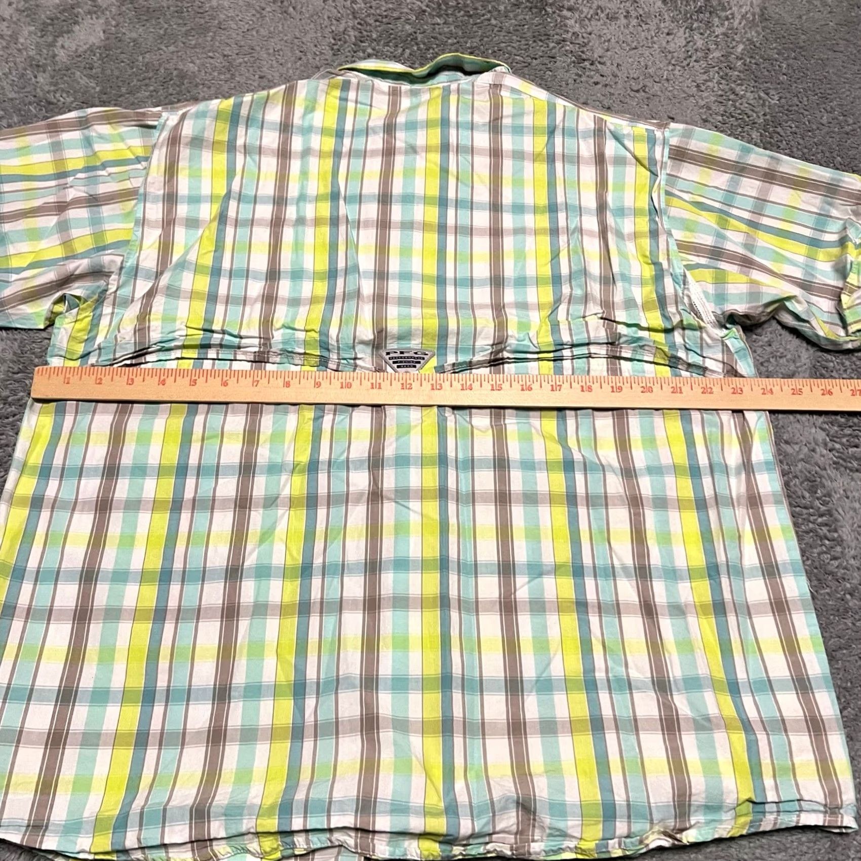 Vintage Columbia PFG Super Bonehead Vented Performance Plaid Shirt Medium Mens Size US M / EU 48-50 / 2 - 8 Thumbnail