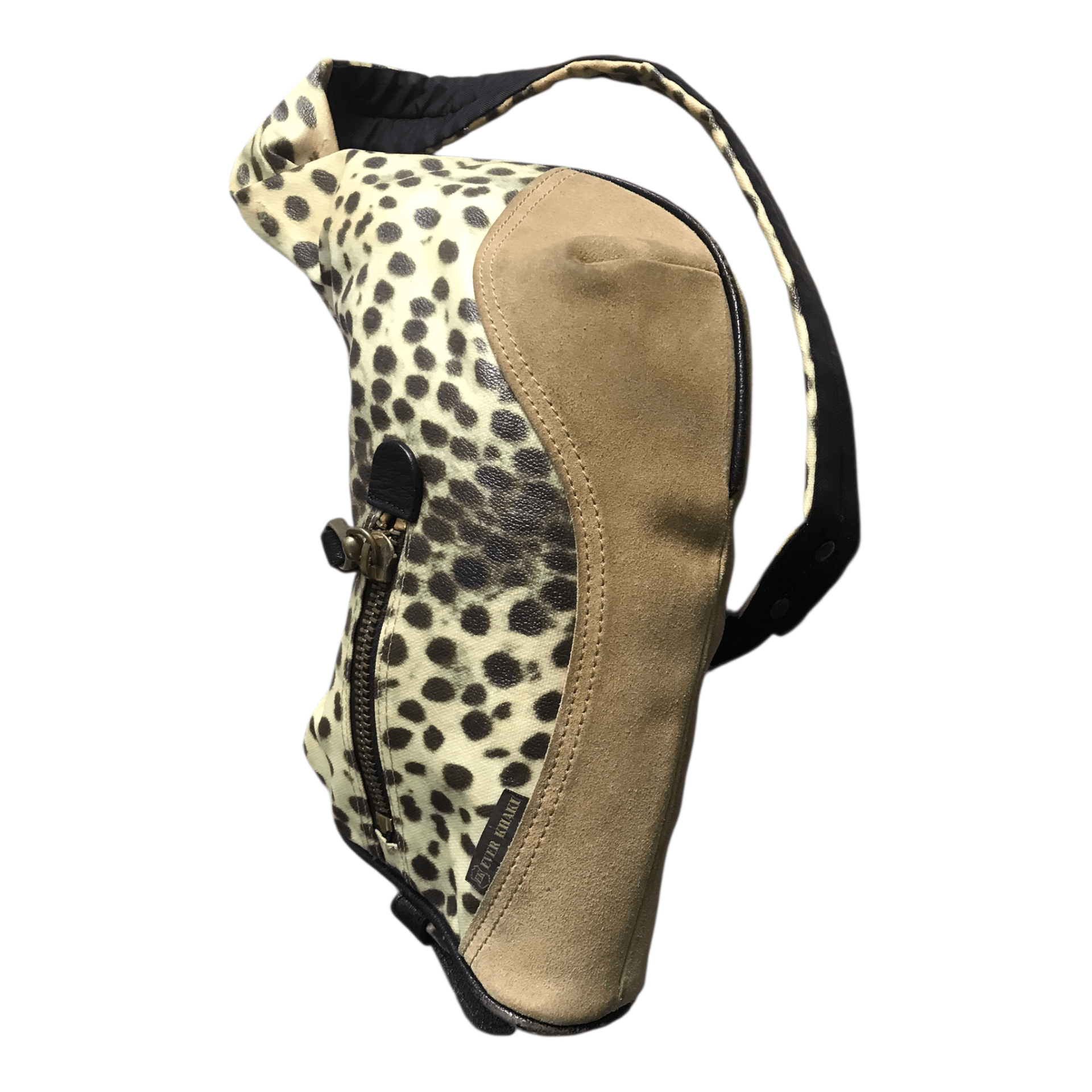 Japanese Brand Leopard Style Banana Half Leather Sling Bag Size ONE SIZE - 6 Thumbnail