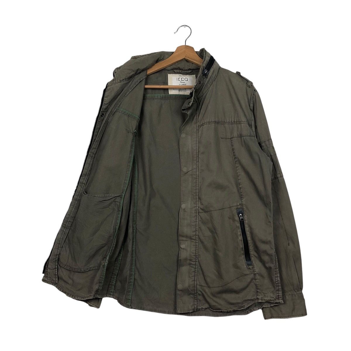 Hysteric Glamour 📌Vintage Biker Jacket Icca Multi Pocket Parachute Bondage Size US XL / EU 56 / 4 - 12 Thumbnail