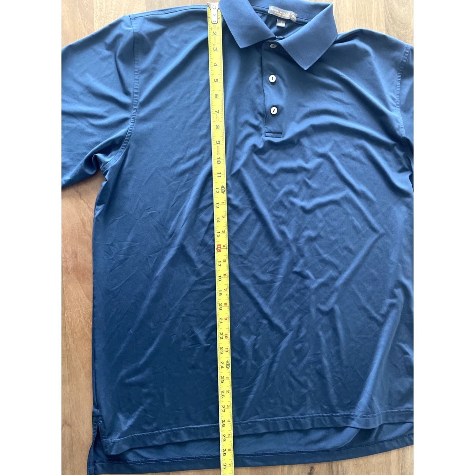 Peter Millar Peter Millar x Fox Business Polo Mens Large Blue Golf Shirt Size US L / EU 52-54 / 3 - 5 Thumbnail