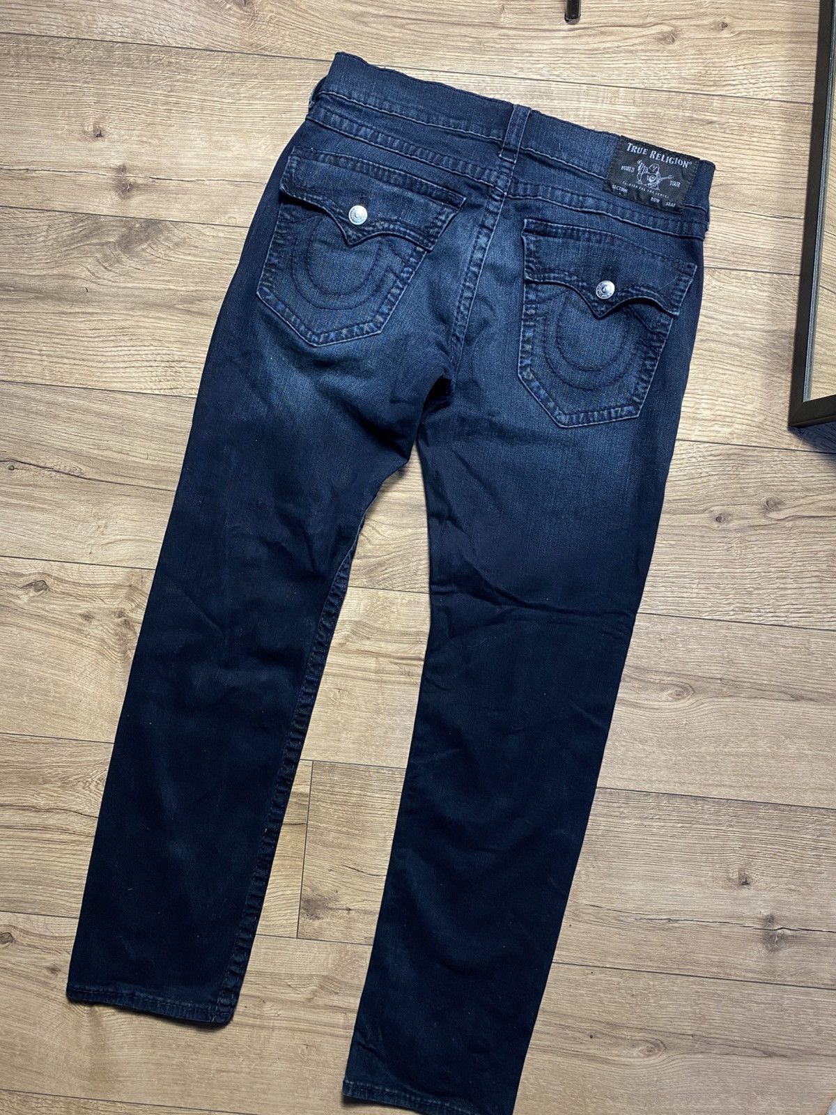 True Religion True Religion Geno Relaxed Slim Mens Jeans Size 32 Dark Size US 32 / EU 48 - 2 Thumbnail