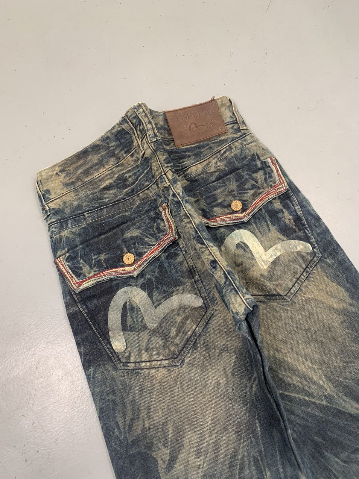 Japanese Brand Vintage Evisu inspired seagull denim Size US 28 / EU 44 - 4 Thumbnail