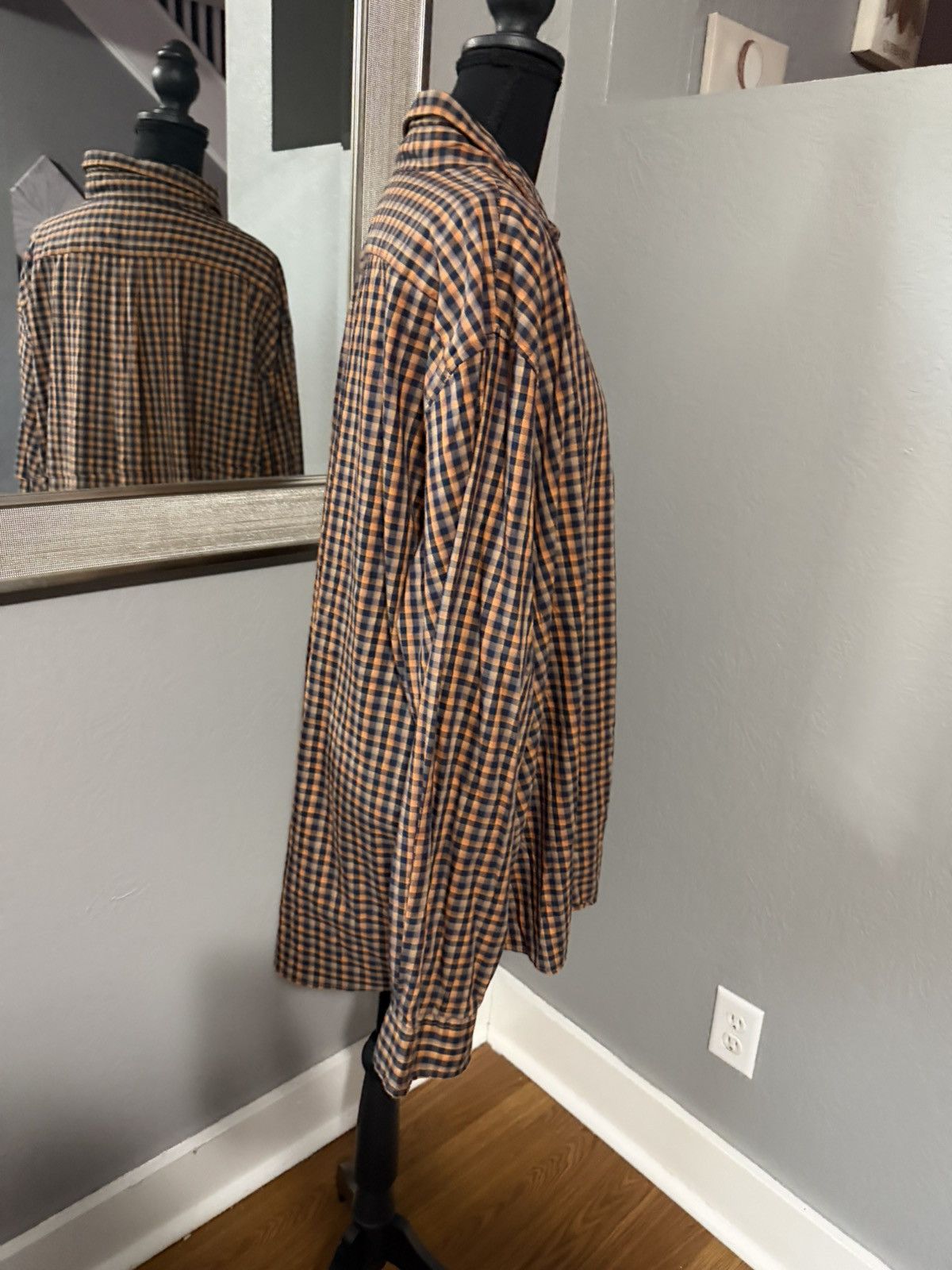 Other Rowm Gingham Plaid Button Down Shirt Size XXL. Size US XXL / EU 58 / 5 - 4 Thumbnail