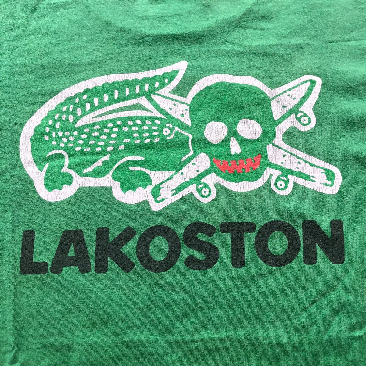 Fourstar × Vintage Vtg Fourstar Clothing Eric Koston Lakoston Lacoste Parody Size US M / EU 48-50 / 2 - 4 Thumbnail