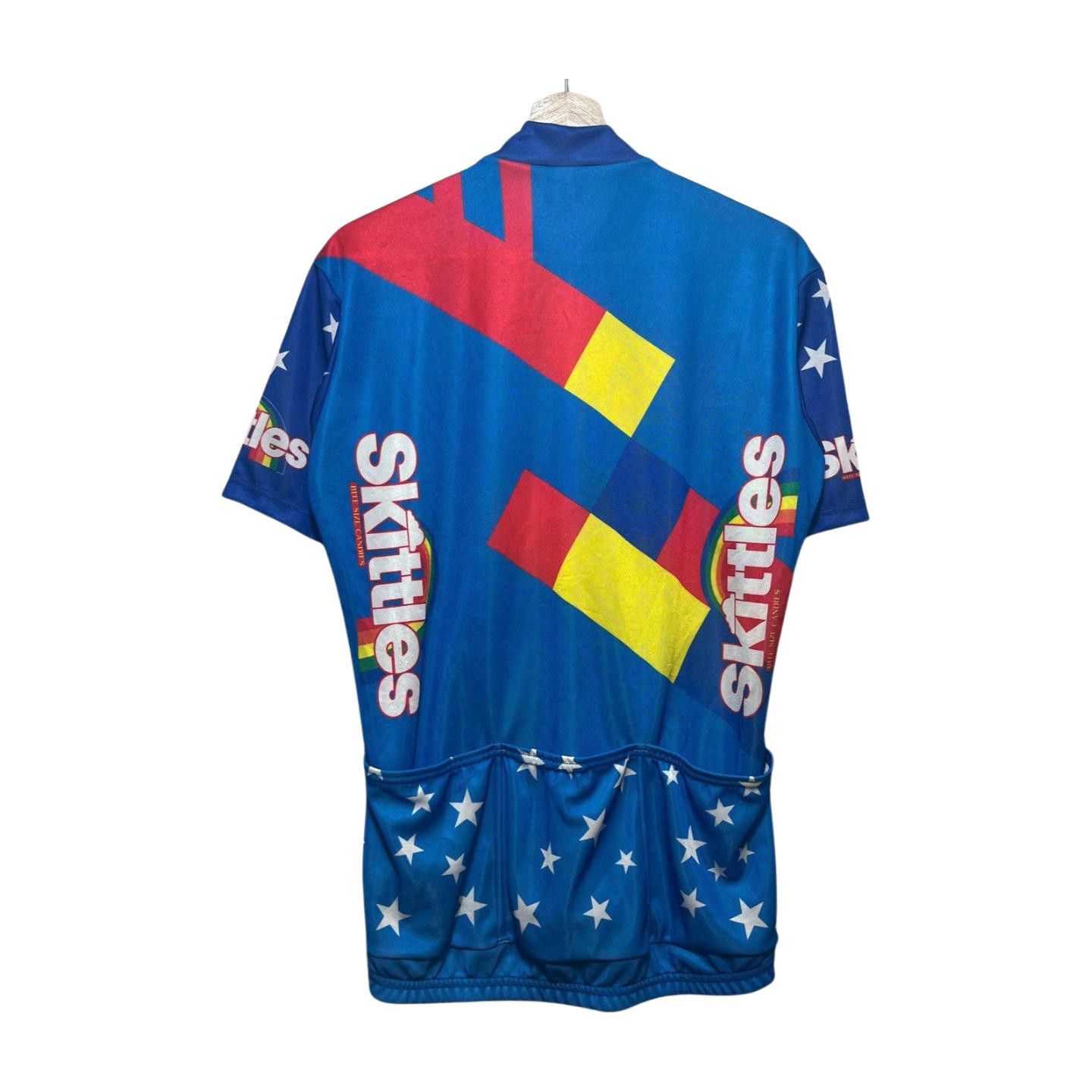Descente × Vintage Vintage 1992 Team USA Descente Skittles Cycling Jersey M Size ONE SIZE - 3 Thumbnail