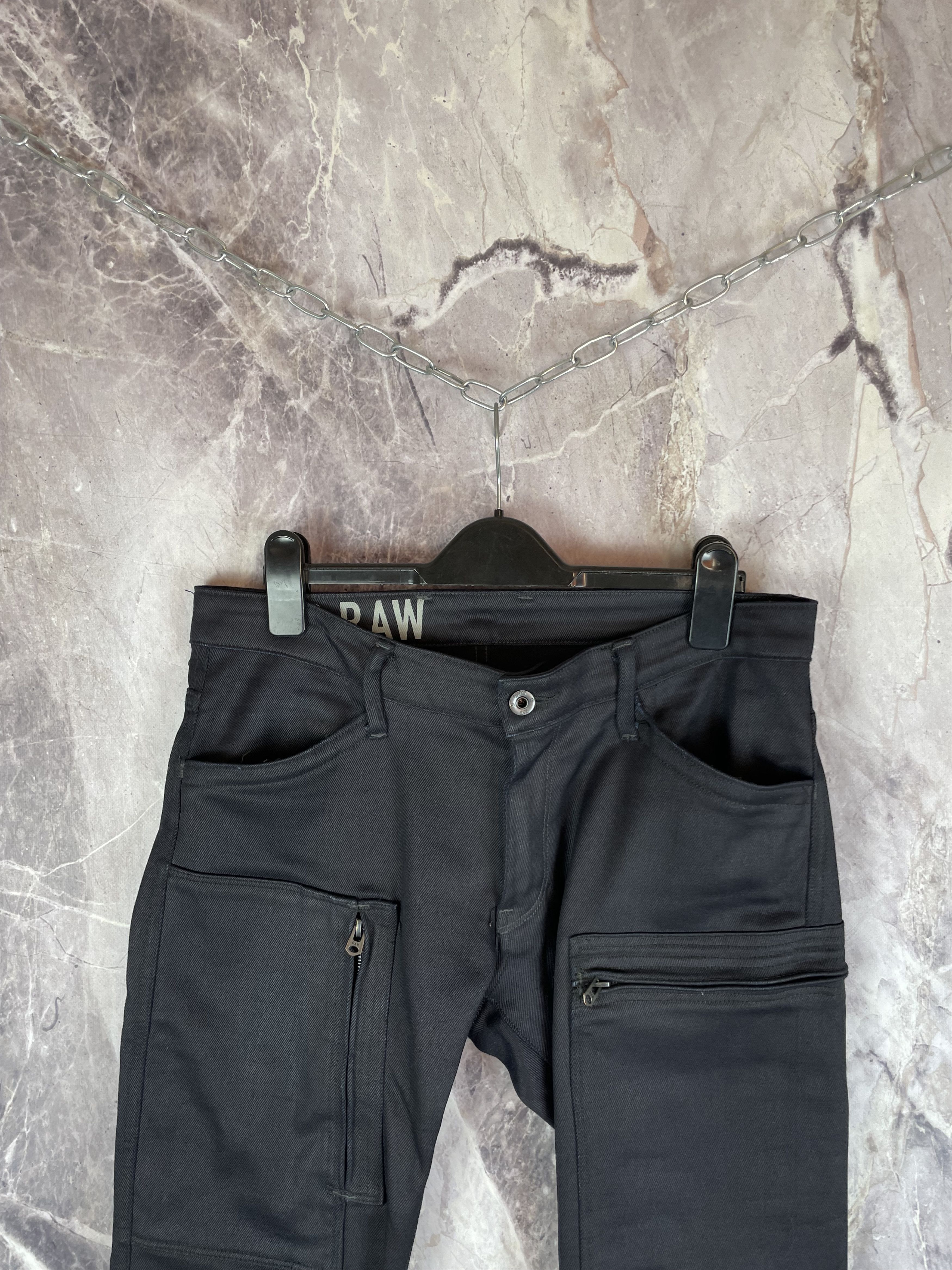 G-Star G Star Raw Longueur Largo Lunghezza denim jeans Size US 33 - 3 Thumbnail