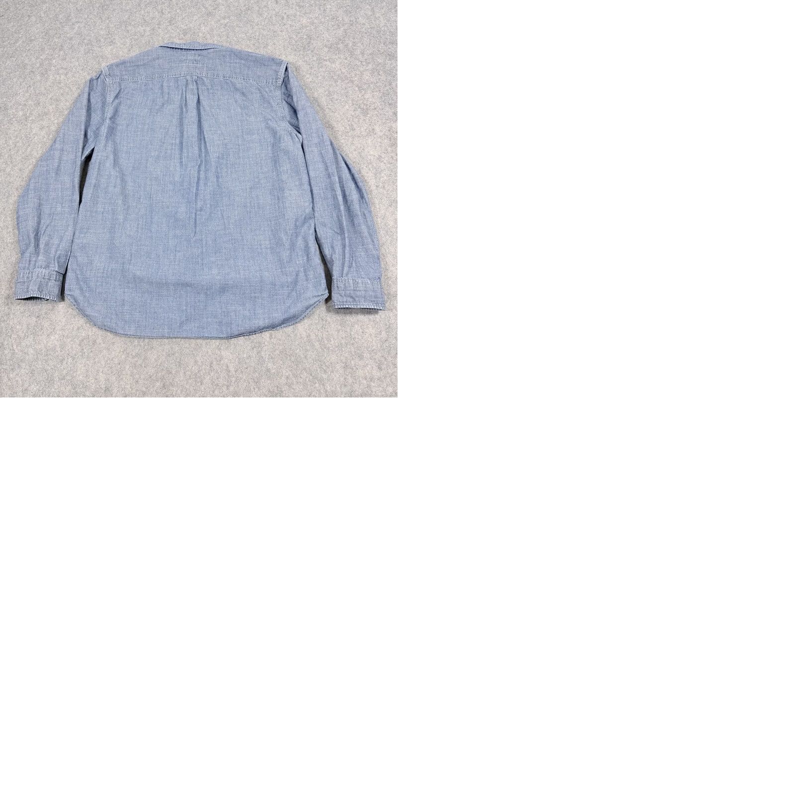 Gap Gap Slim Fit Button-Up Shirt Denim Blue XL Men Size US XL / EU 56 / 4 - 10 Thumbnail