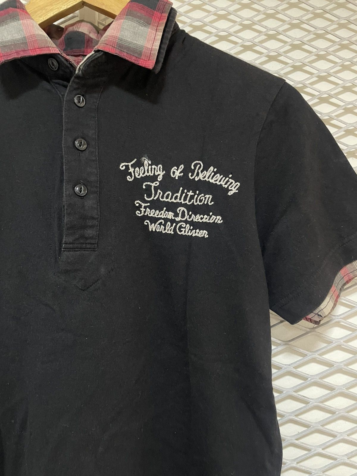 Japanese Brand CRAZY DEVIL double layer tshirt Size US S / EU 44-46 / 1 - 2 Thumbnail