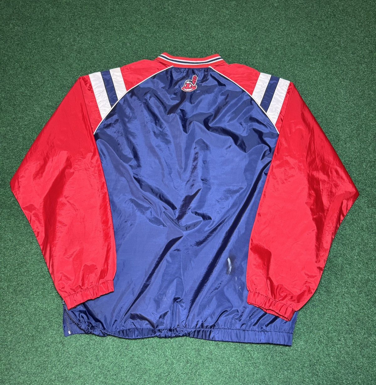 MLB × Starter × Vintage Vintage Cleveland Indians Lightweight Windbreaker Jacket Size US M / EU 48-50 / 2 - 4 Thumbnail