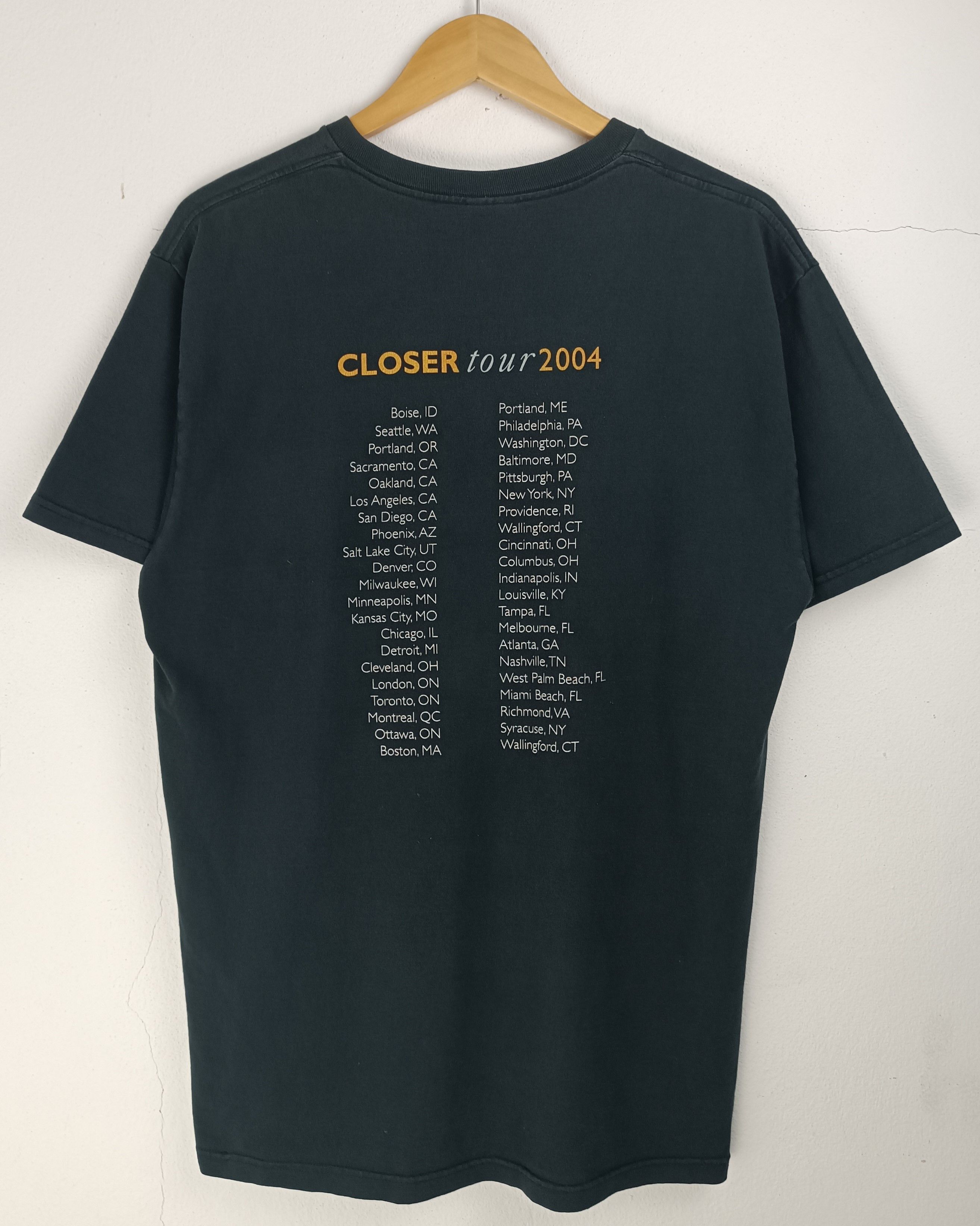 Vintage VINTAGE '04 JOSH GROBAN CLOSER TOUR TEE BUBLE CELINE DION Size US L / EU 52-54 / 3 - 4 Thumbnail