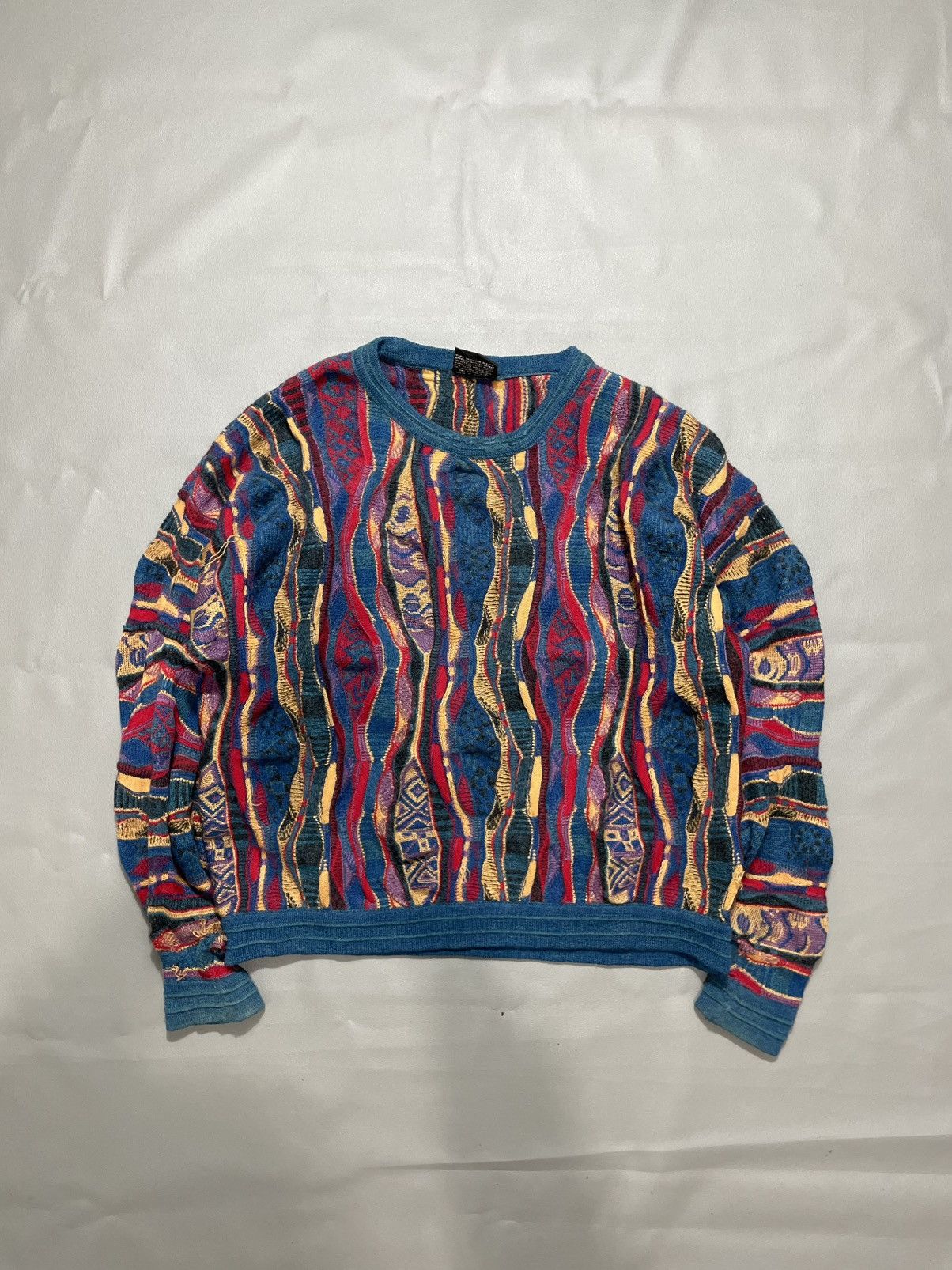 Coogi Coogi Style 3D Knitt Australia Emaroo Sweater distress Size US XS / EU 42 / 0 - 1 Thumbnail
