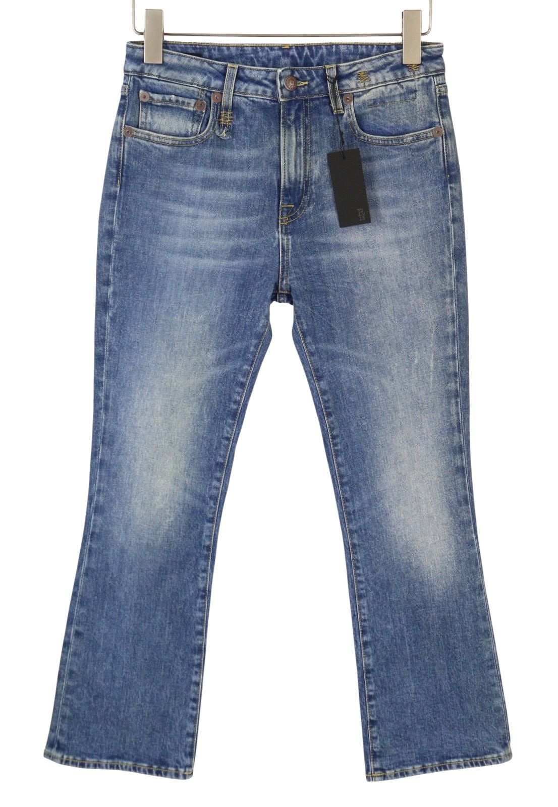 R13 KICK FIT 28 Jasper Faded Flare PS26 88279 Size 28" / US 6 / IT 42 - 2 Thumbnail