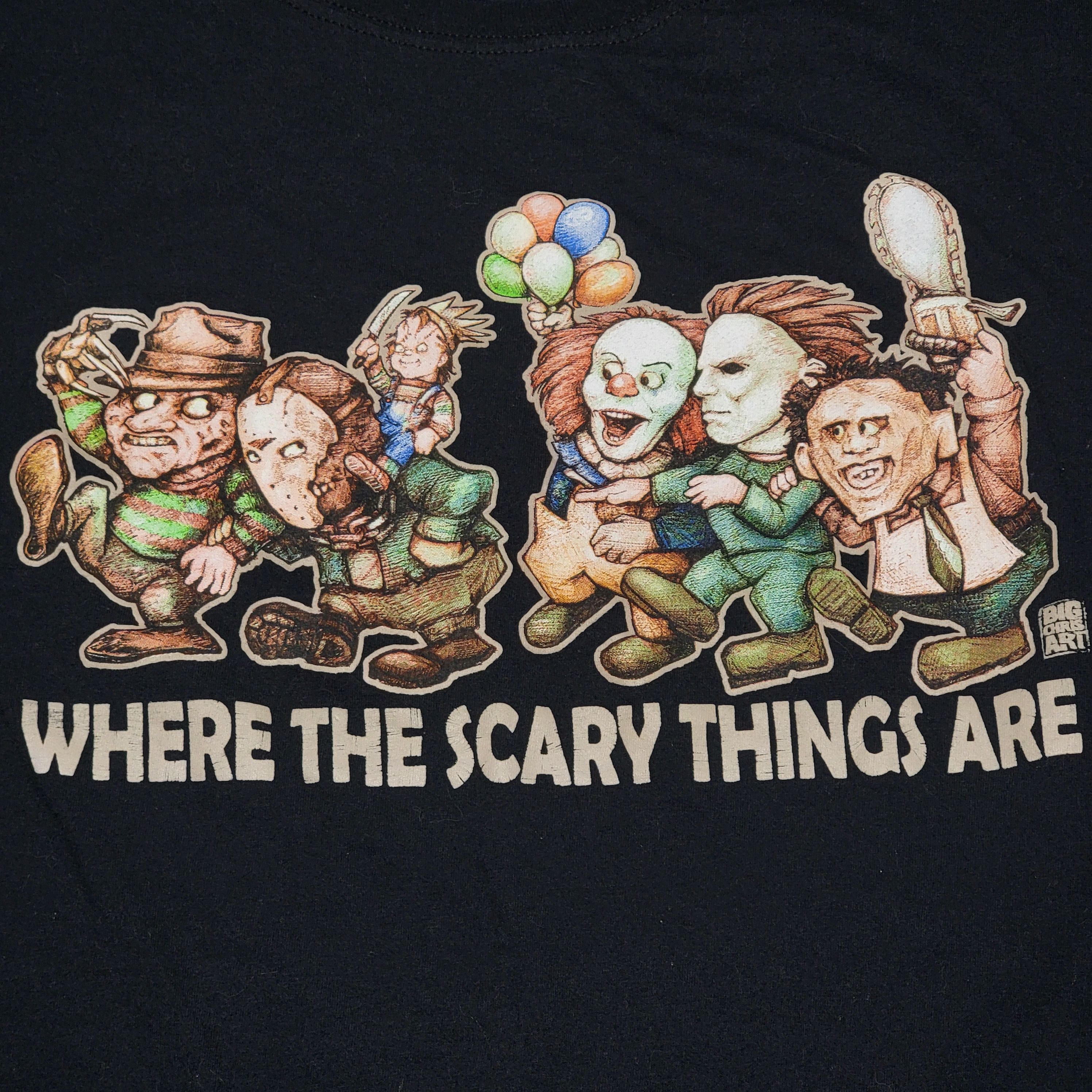 Other Get Down Art SS Tee "Where The Scary Things Are"-Large Size US L / EU 52-54 / 3 - 2 Thumbnail