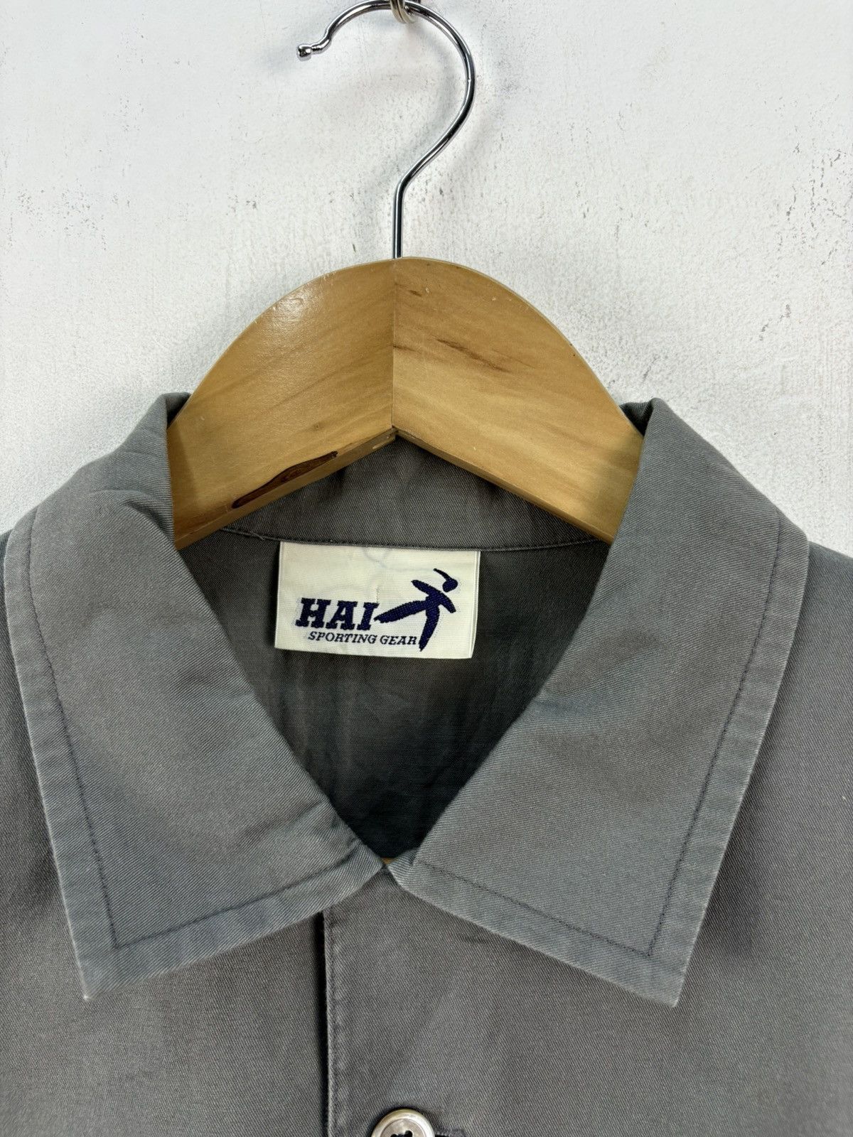 Hai Sporting Gear Vintage Hai Sporting Gear Issey Miyake Shirt Button Up Size US L / EU 52-54 / 3 - 2 Thumbnail