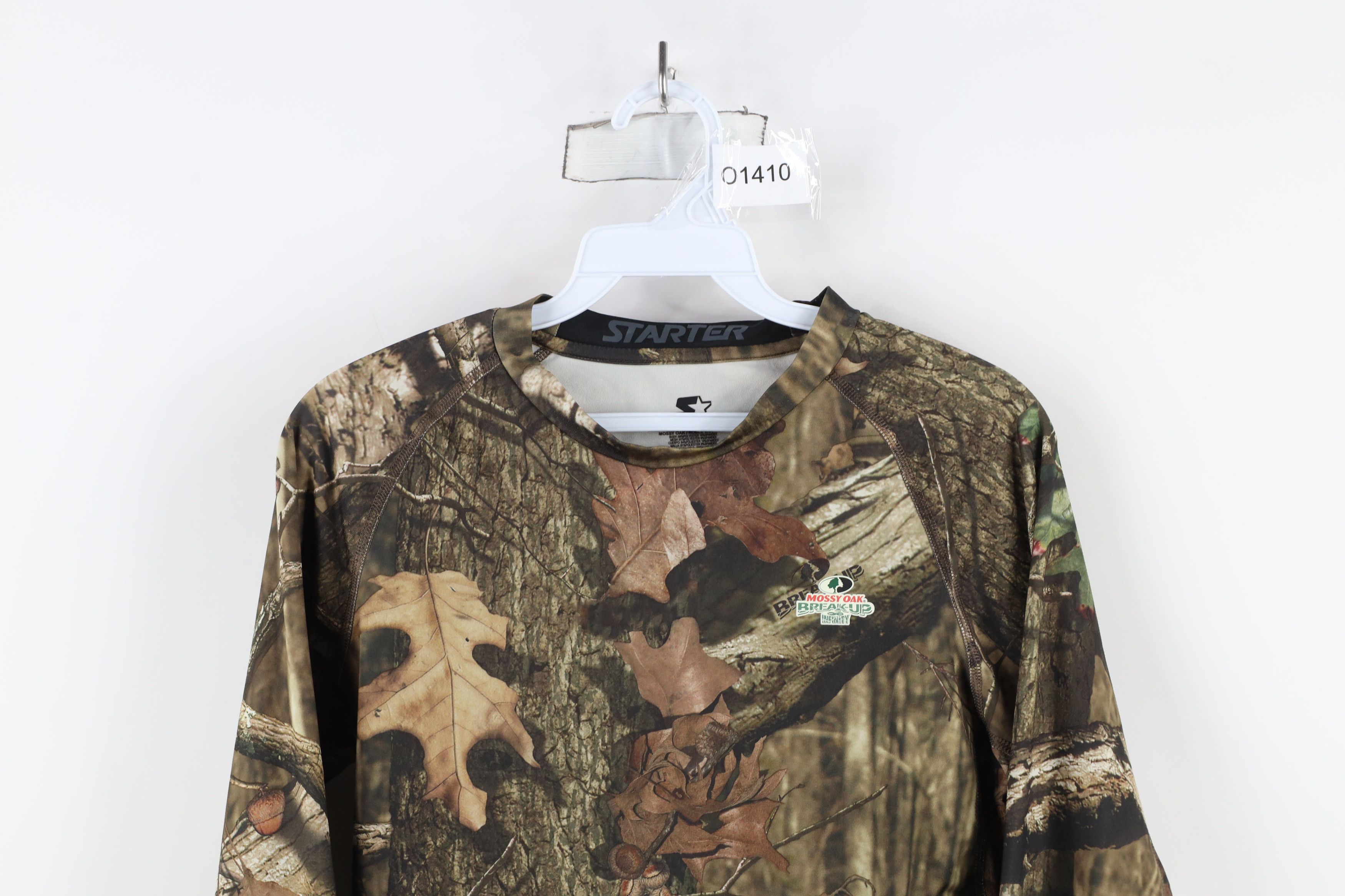 Starter × Vintage Vintage Y2K Starter Mossy Oak Camouflage Long Sleeve T-Shirt Size US S / EU 44-46 / 1 - 2 Thumbnail