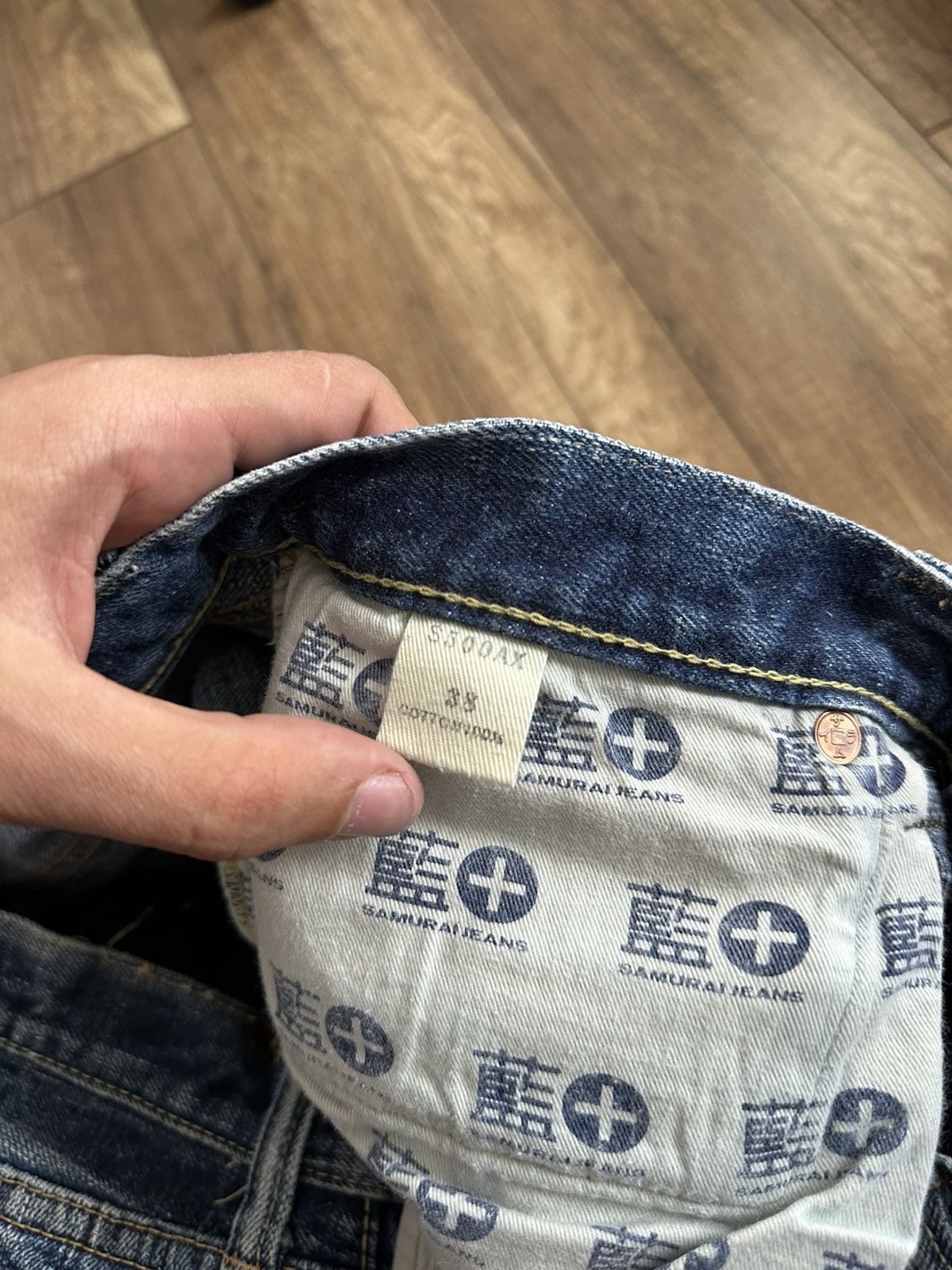 Samurai Jeans Samurai Japan Jeans Denim Distressed Size US 34 / EU 50 - 13 Thumbnail