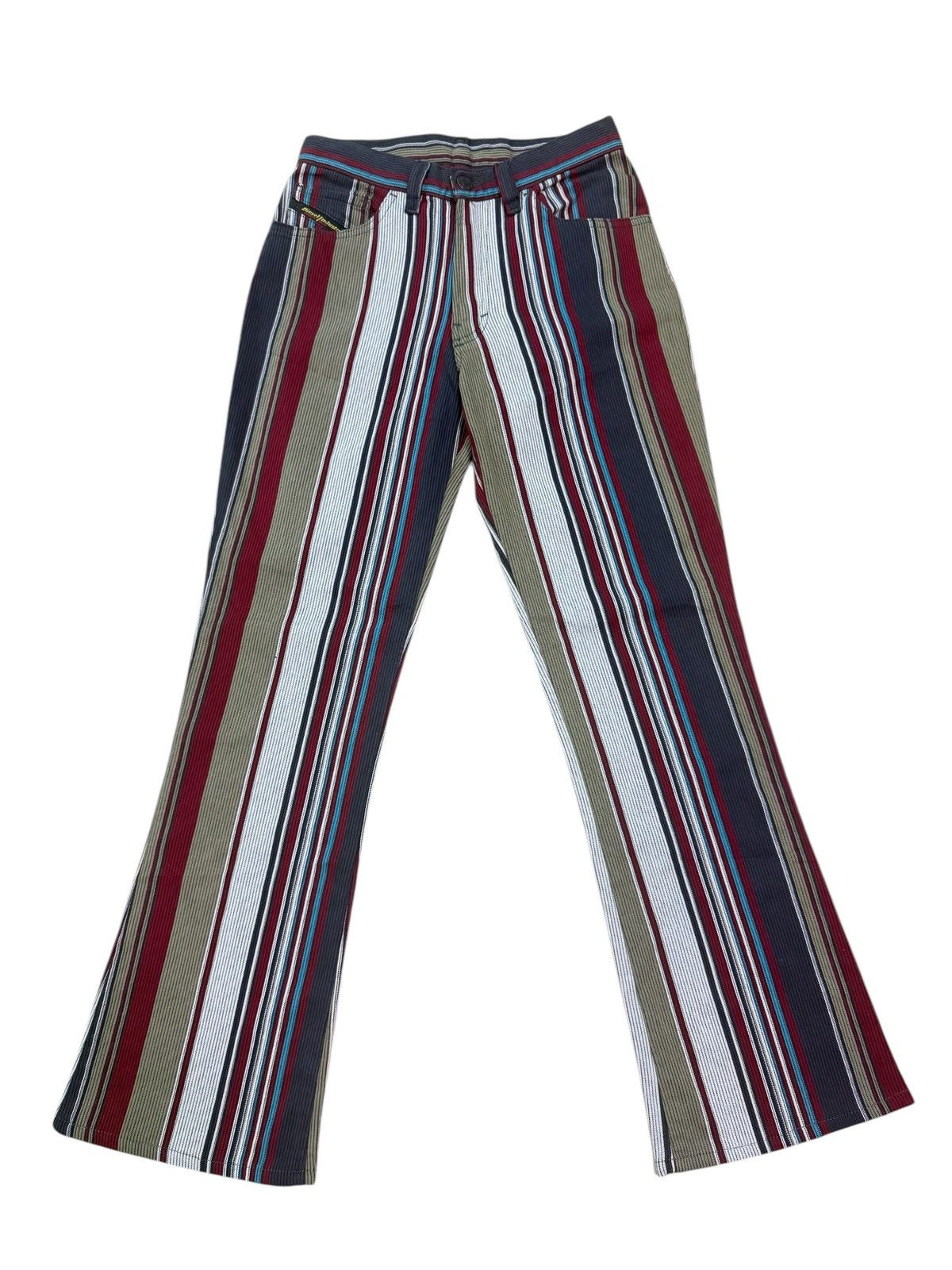 Diesel DIESEL STRIPE FLARE PANT Size 26" / US 2 / IT 38 - 5 Thumbnail