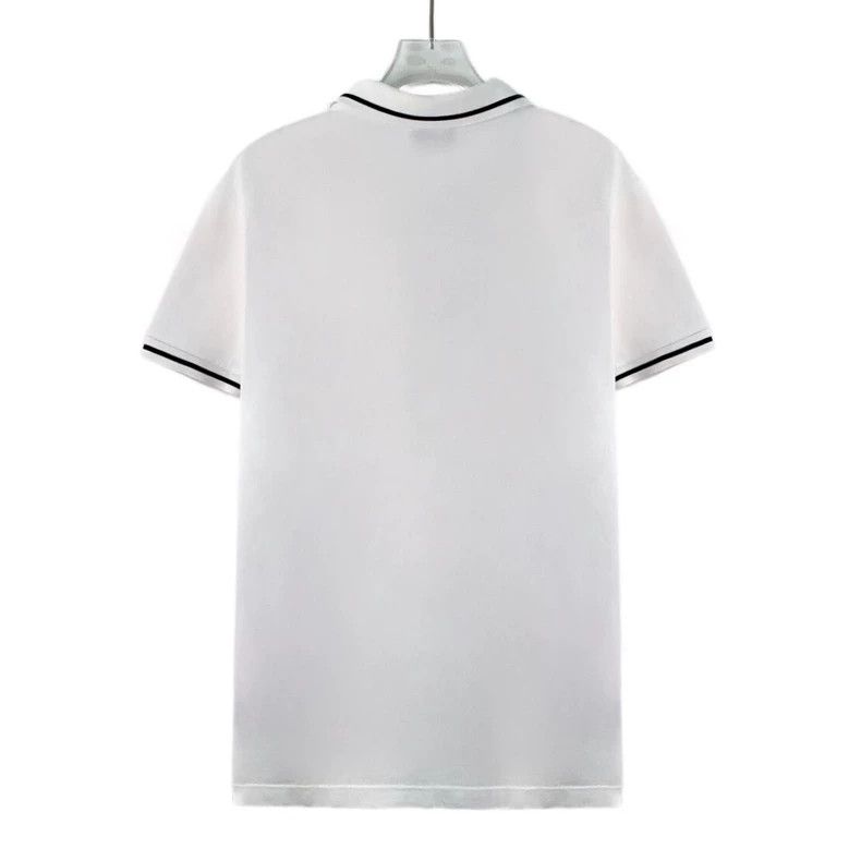 Dior Dior White bee embroidered cotton lapel single-breasted Po Size US L / EU 52-54 / 3 - 2 Thumbnail