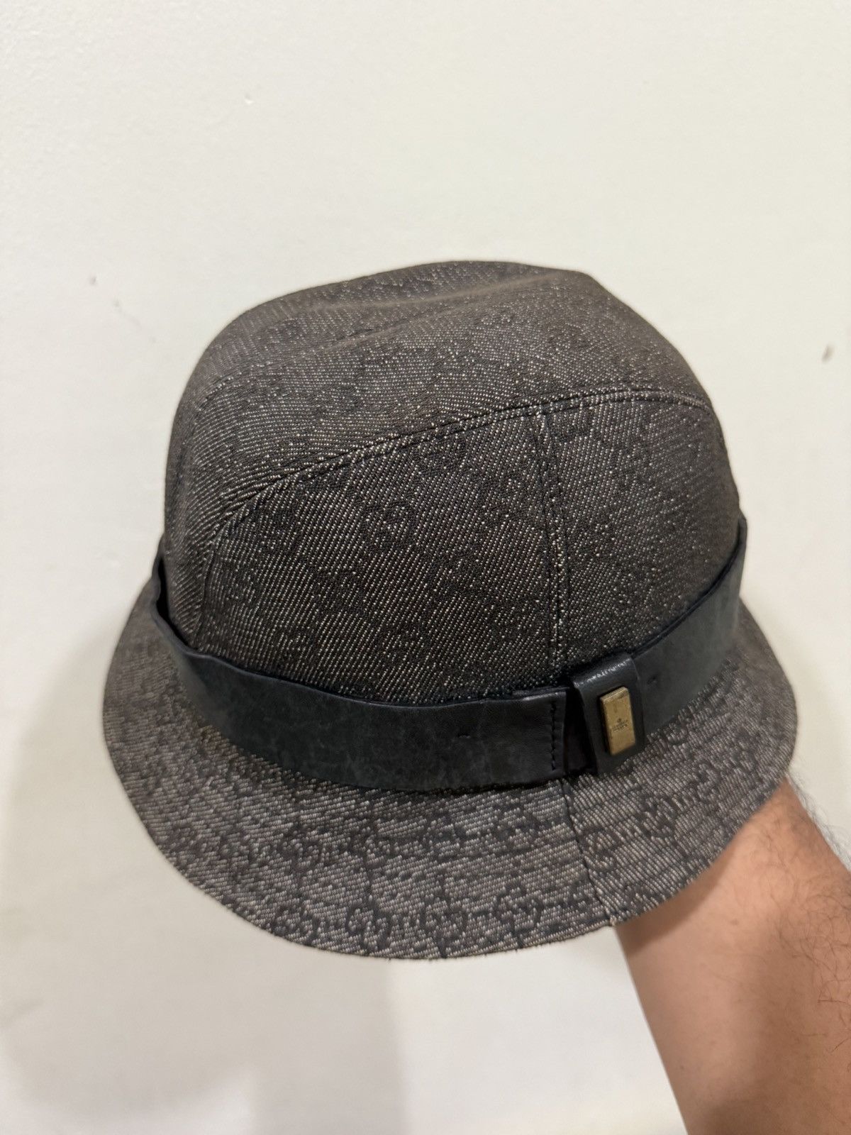 Gucci Classic Gucci GG Monogram Hat Size Medium Size ONE SIZE - 5 Thumbnail