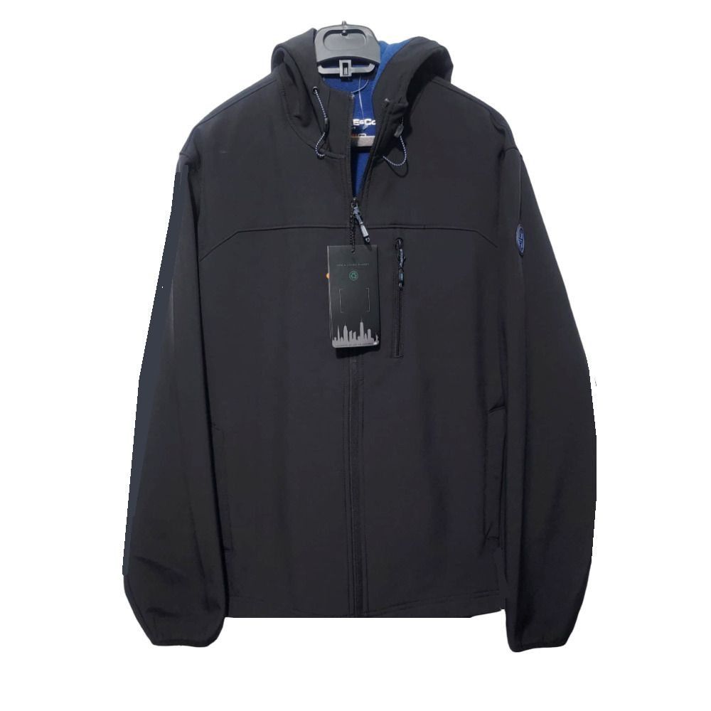Hawke & Co ⭐Men's Jacket Top Sz L Hawke & Co Packable Rain Defender Bla Size US L / EU 52-54 / 3 - 2 Thumbnail