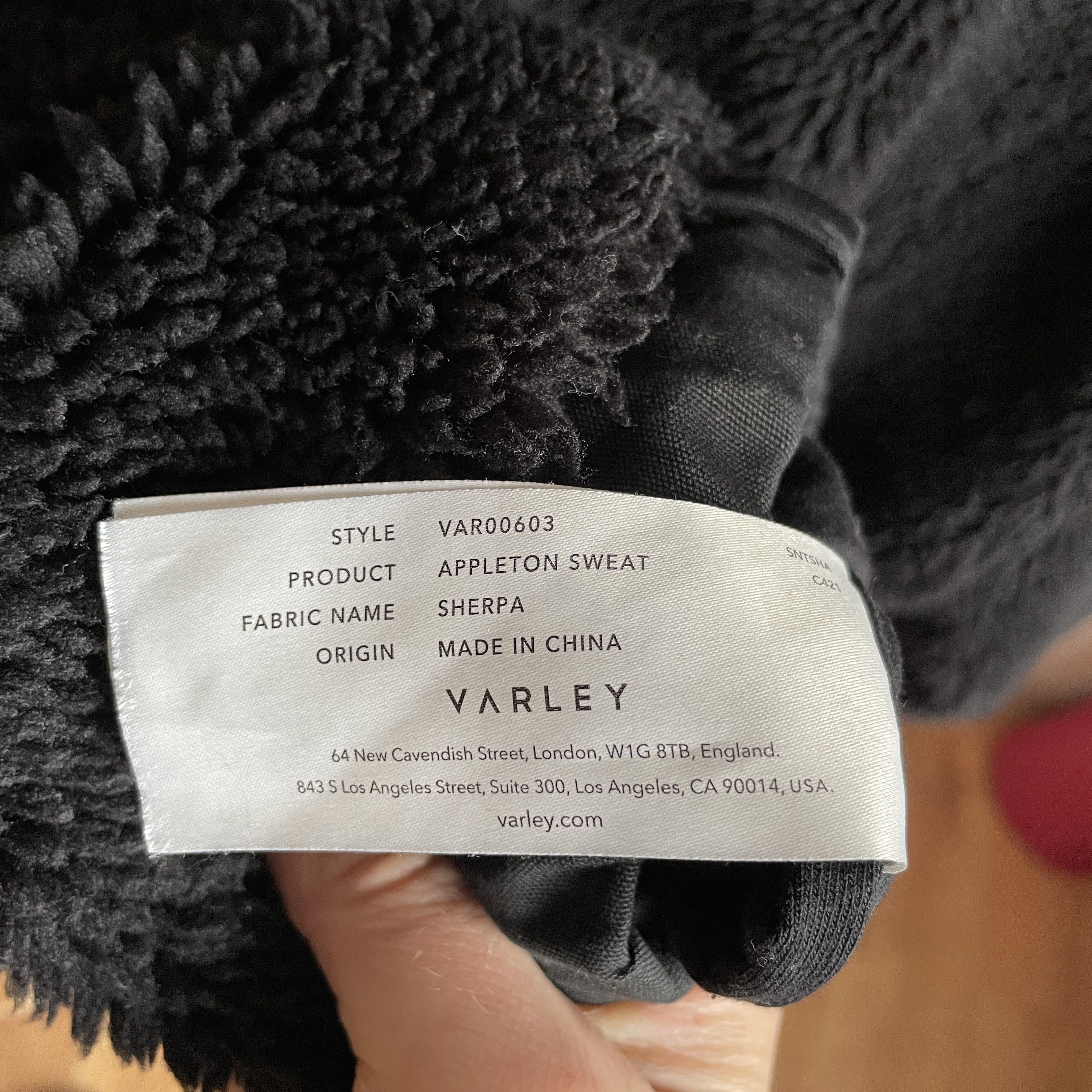 Varley Varley Womens Appleton Half Zip Sherpa Fleece Pullover Size M / US 6-8 / IT 42-44 - 8 Thumbnail