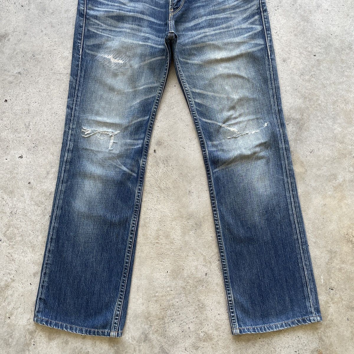 Levi's W33x30.5💥 Vintage Levi’s 502 Faded Jeans Denim Pants Size US 33 - 5 Thumbnail