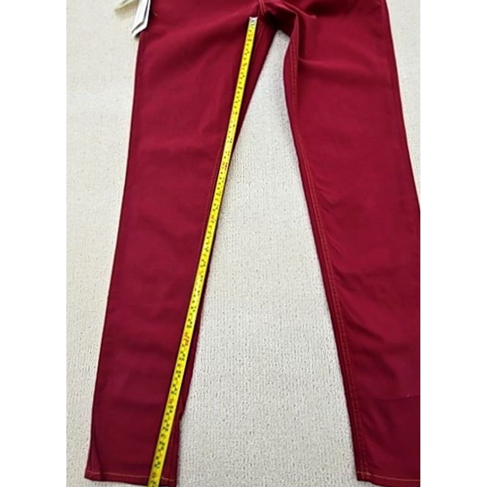 Harmont & Blaine Harmont & Blaine Red Solid Jeans Jeans 32 32 Skinny Regular Men Adult WUA08 52533513 Red Size US 32 / EU 48 - 6 Thumbnail
