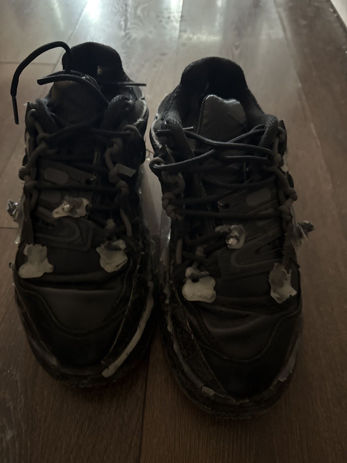 Maison Margiela Maison Margiela Replica Low-Top Sneakers Black US 10 EU 43 Size US 10 / EU 43 - 3 Thumbnail