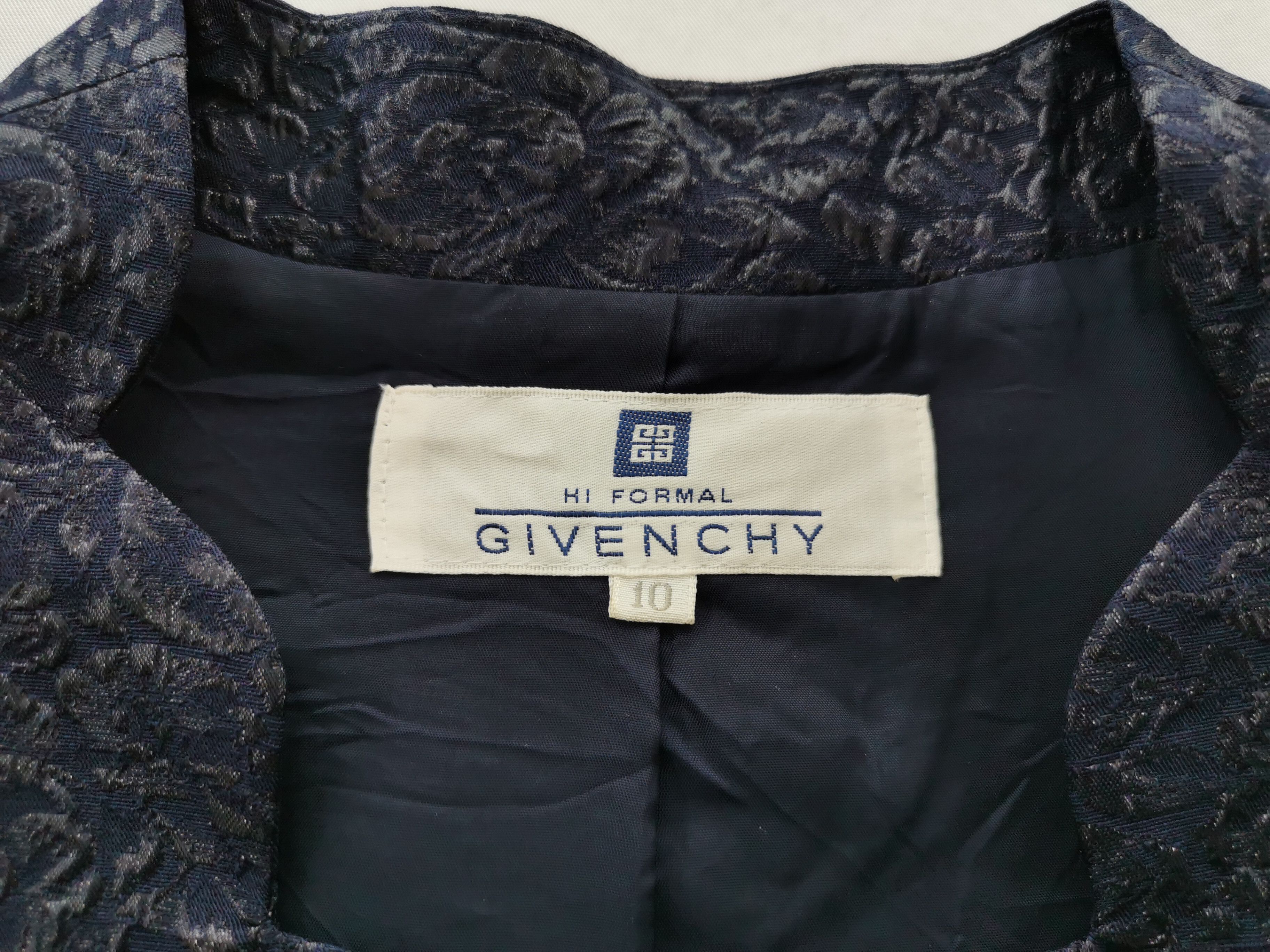 Givenchy Vintage 90's Givenchy Abstract Silk Blouse Made In Japan Size L / US 10 / IT 46 - 6 Thumbnail