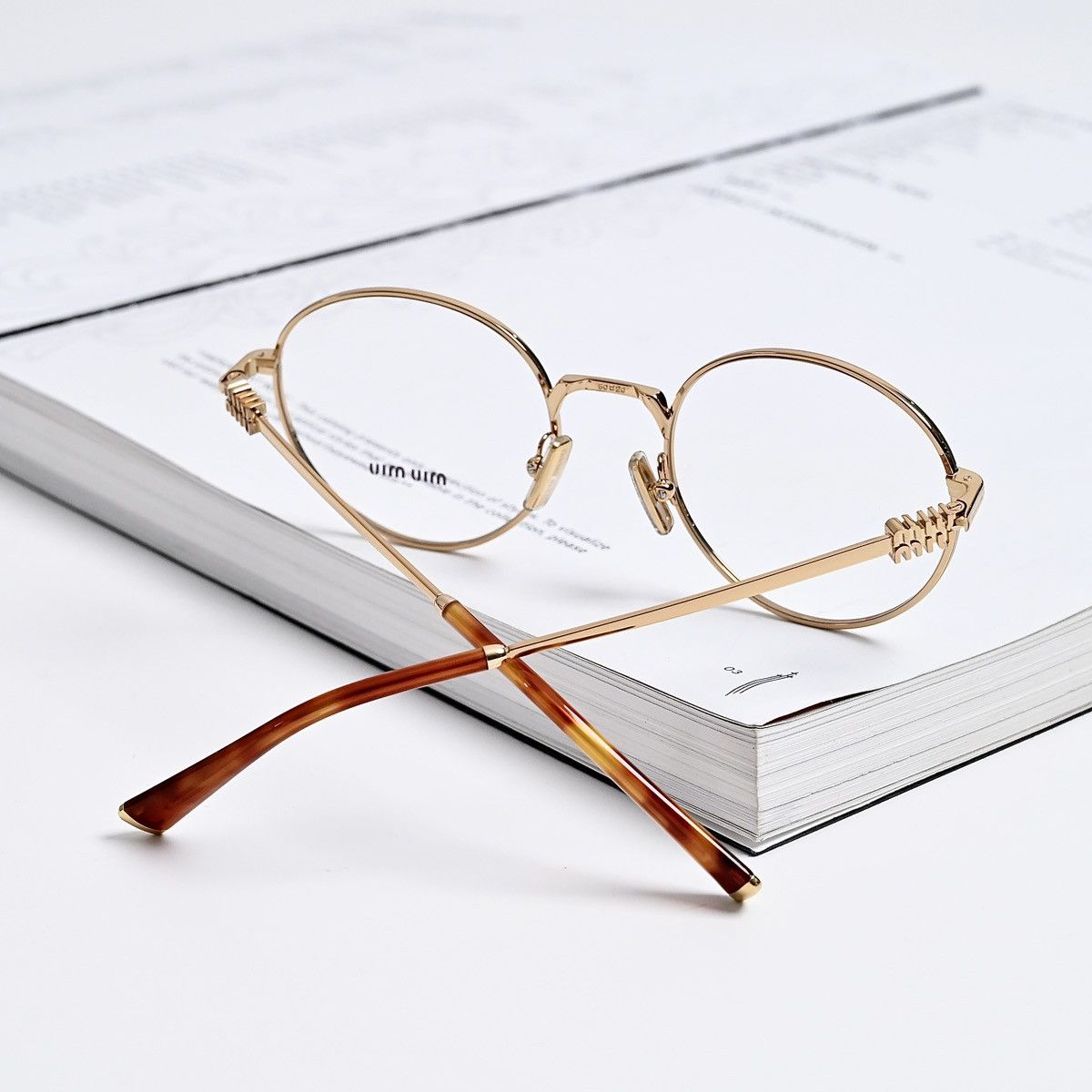 Miu Miu MIU MIU 0MU 52XV GLASSES Size ONE SIZE - 9 Thumbnail