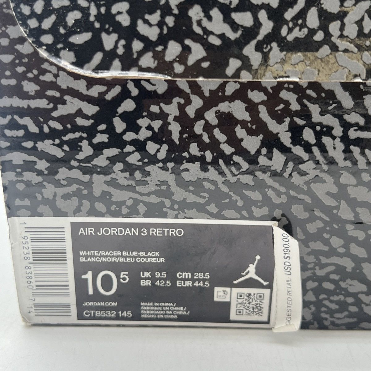 Jordan Brand Air Jordan 3 Racer blue Size US 10.5 / EU 43-44 - 6 Thumbnail