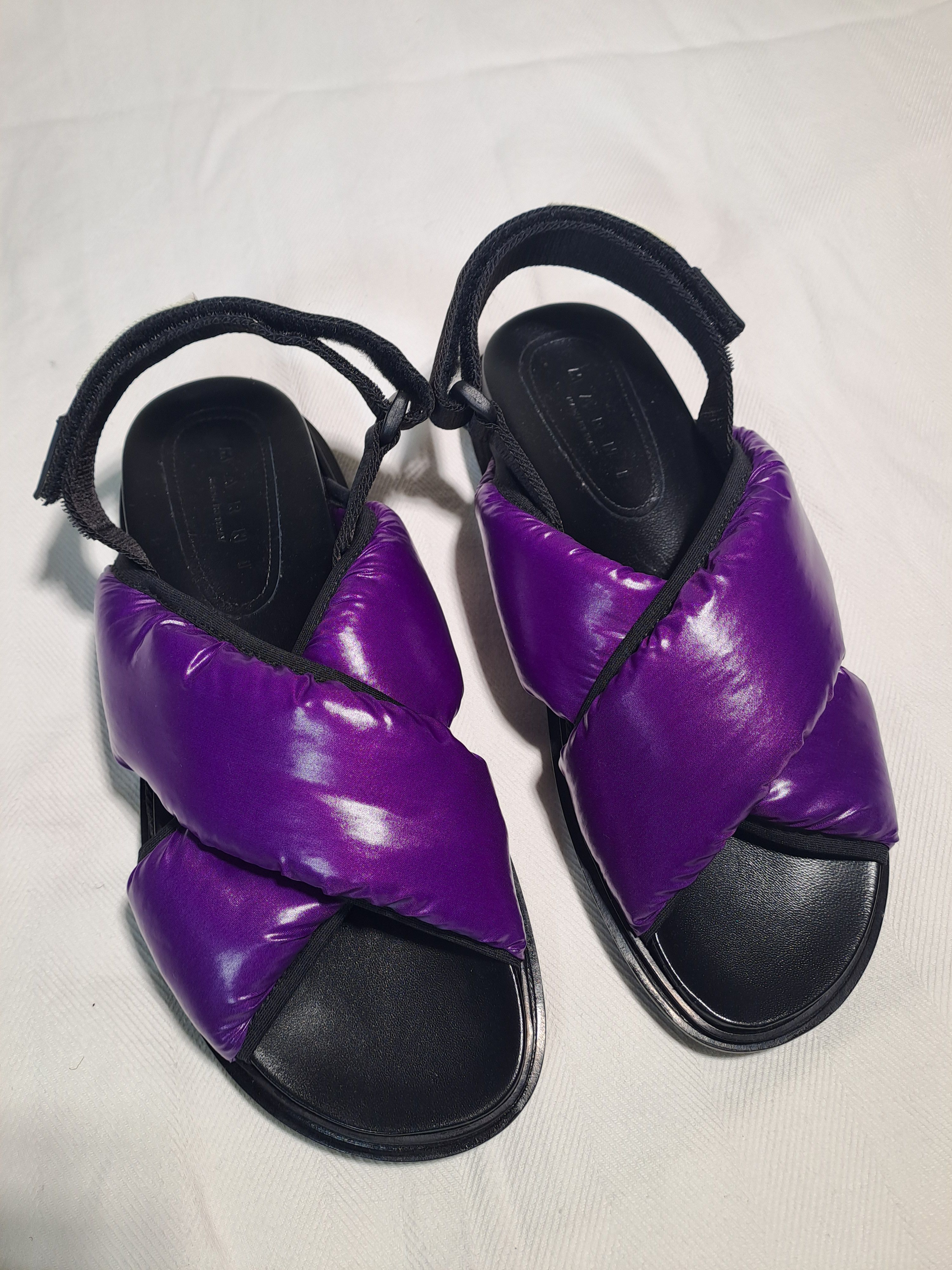 Marni Marni Fussbet sandals 40 IT puffy violet NEW Size US 10 / IT 40 - 2 Thumbnail