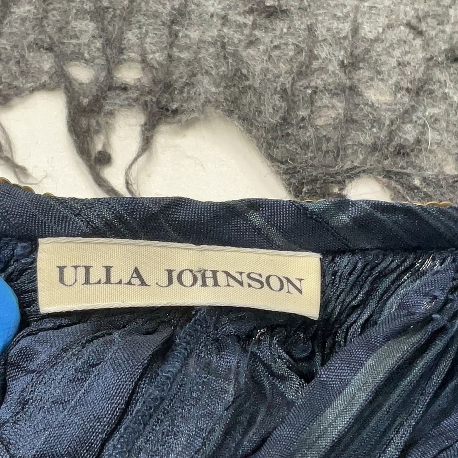 Ulla Johnson Ulla Johnson Marguerite Sequin Detail Blouse - Size 8 - Blue Size M / US 6-8 / IT 42-44 - 6 Thumbnail