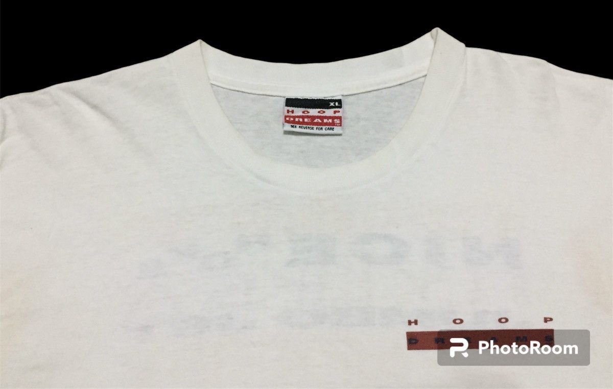 Vintage ‘RARE’ Vintage Hoop Dreams 1995 Documentary Movie Promo Tee Size US XL / EU 56 / 4 - 6 Thumbnail