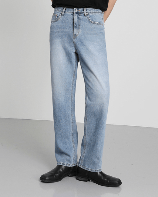 Japanese Brand × Jean Men's light blue loose straight jeans y2k Size US 32 / EU 48 - 1 Thumbnail