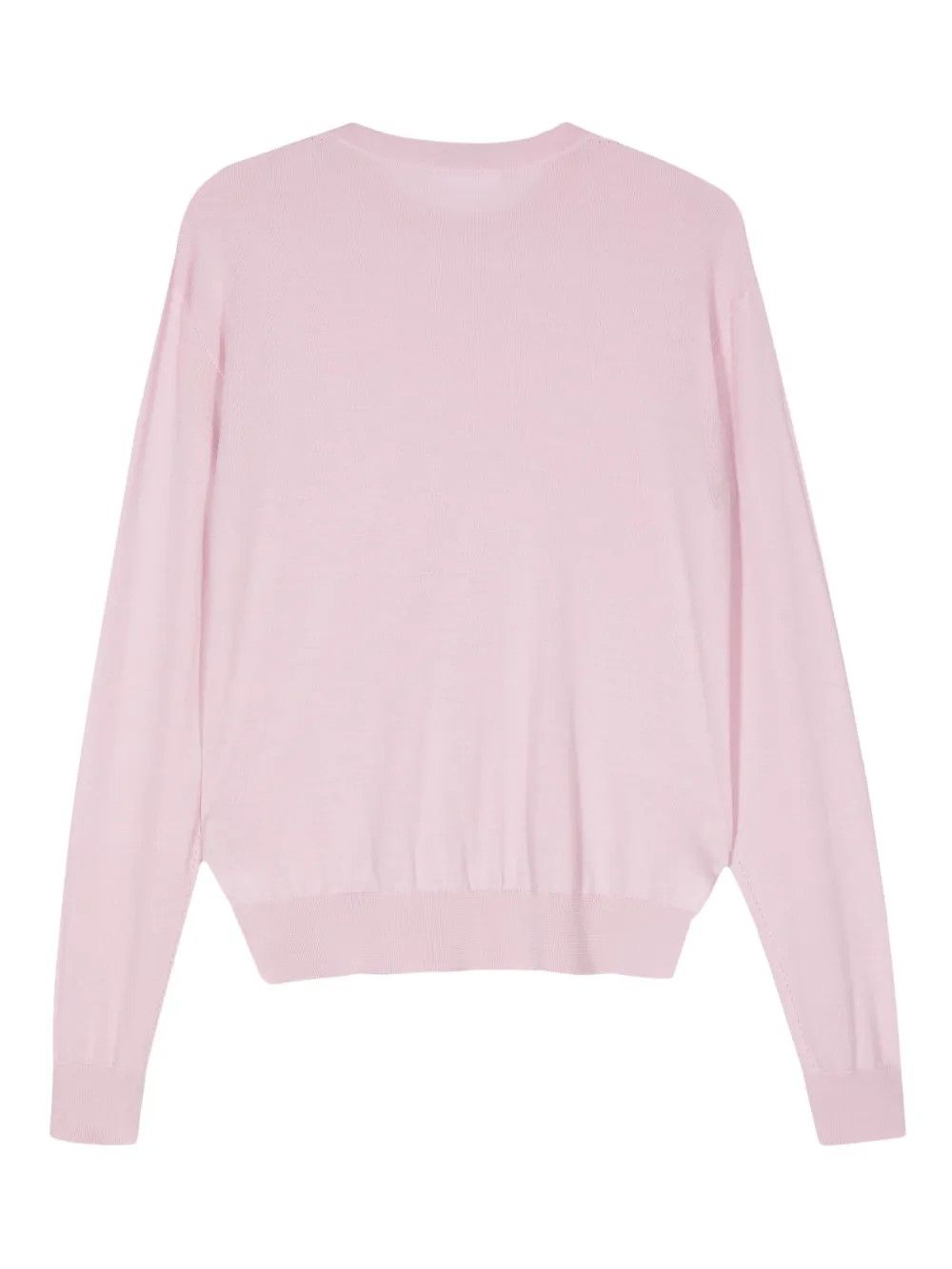 Jil Sander o1y1025 Crewneck Sweater in Pink Size XS / US 0-2 / IT 36-38 - 2 Thumbnail